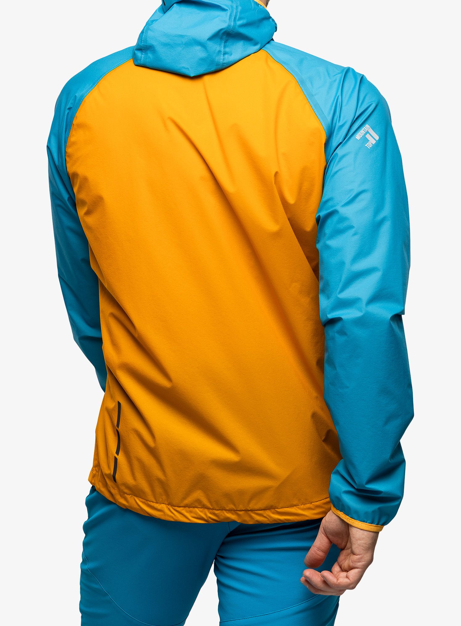 Nepremočljiva jakna Direct Alpine Cyclone - mango/ocean