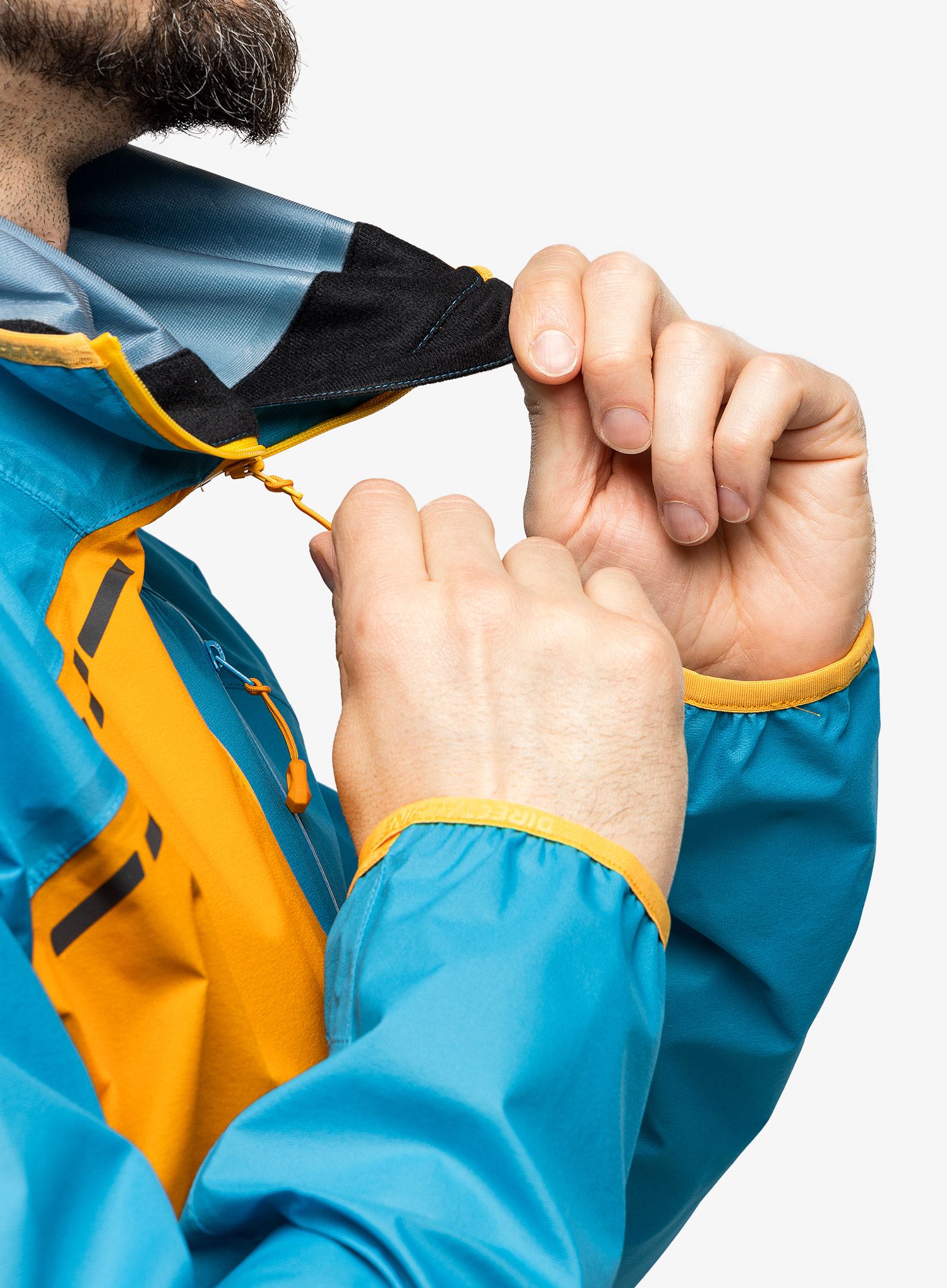 Nepremočljiva jakna Direct Alpine Cyclone - mango/ocean
