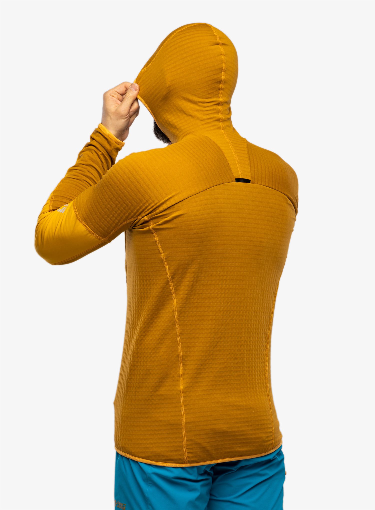 Jopica s kapuco Direct Alpine Dragon - caramel/mango