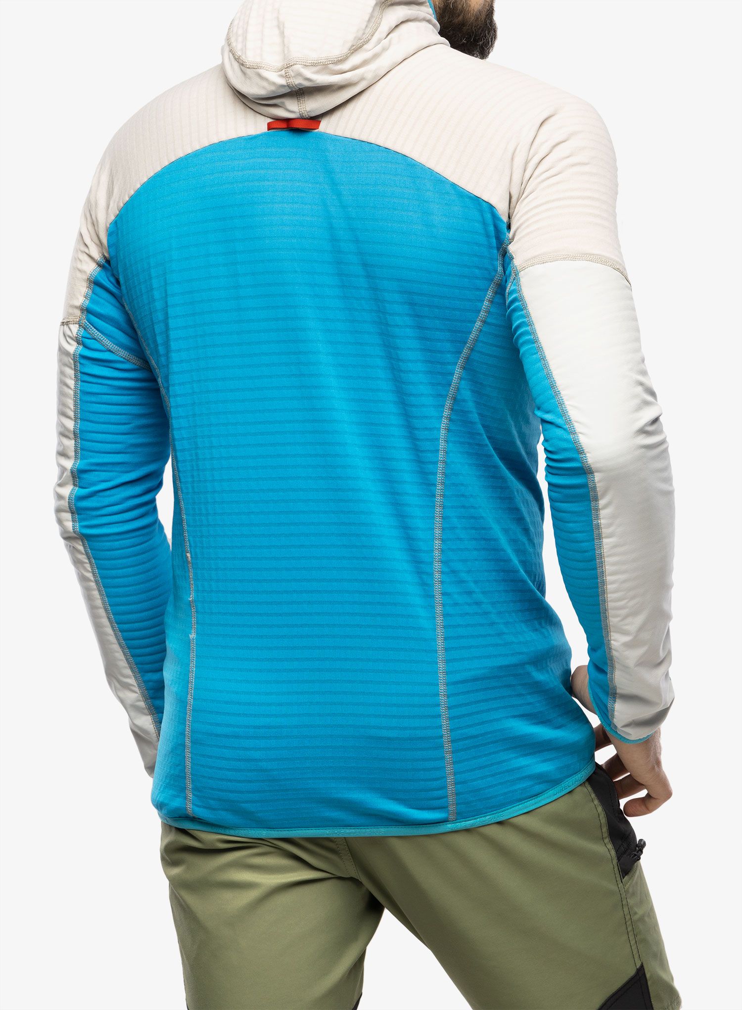 Jopica s kapuco Direct Alpine Dragon  - ocean/grey