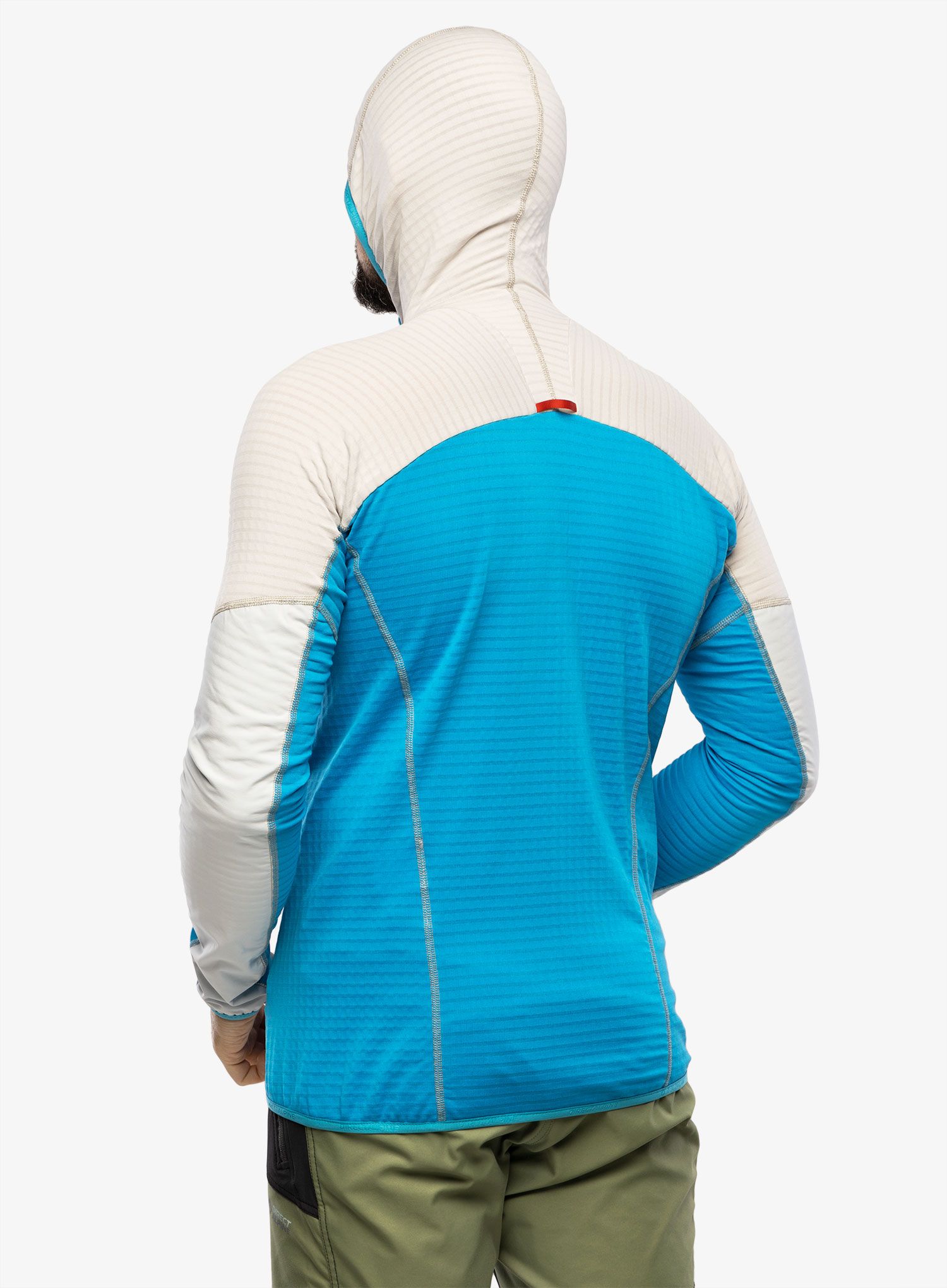 Jopica s kapuco Direct Alpine Dragon  - ocean/grey