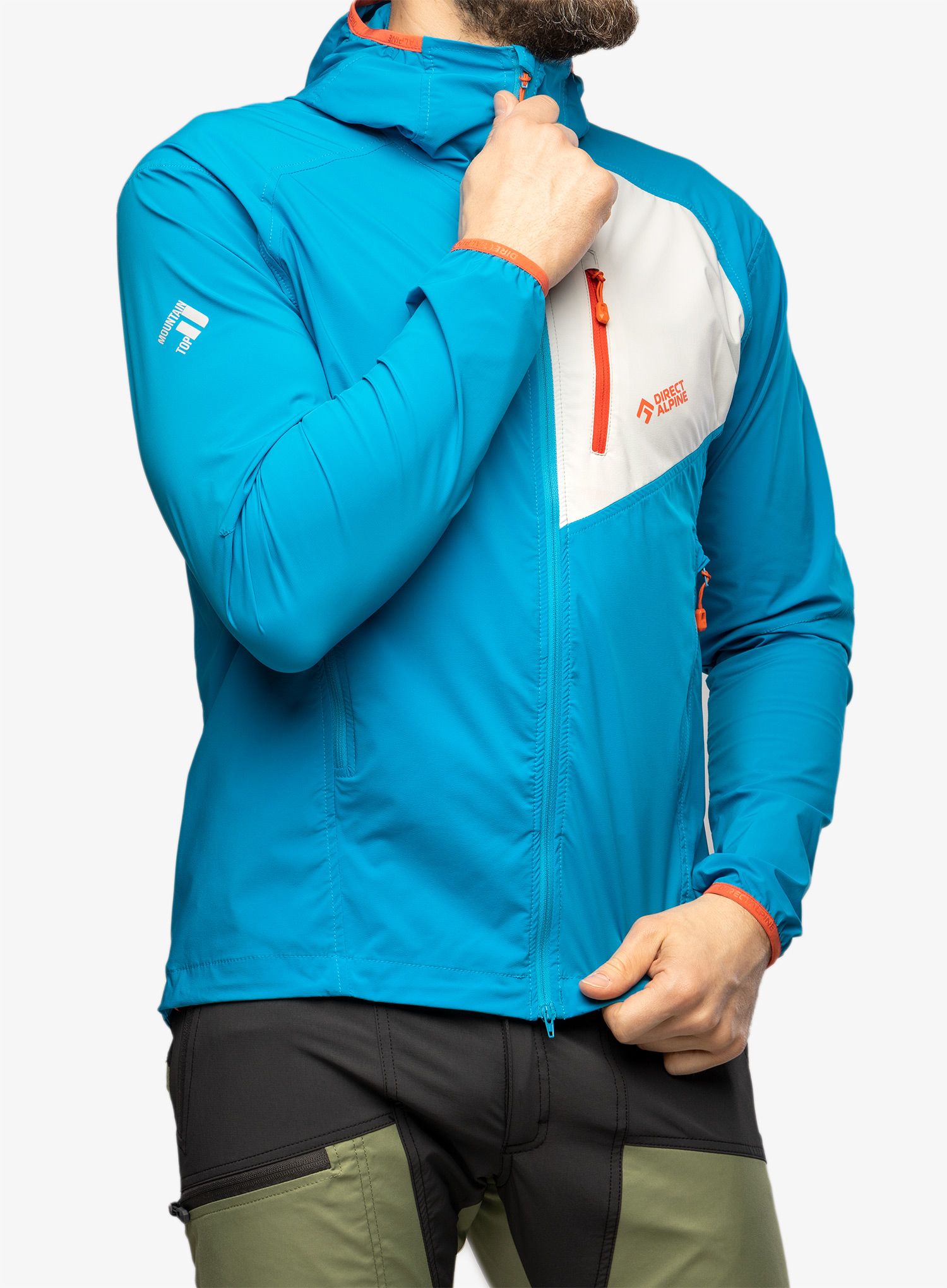 Vetrovka Direct Alpine Dru Light - ocean/grey