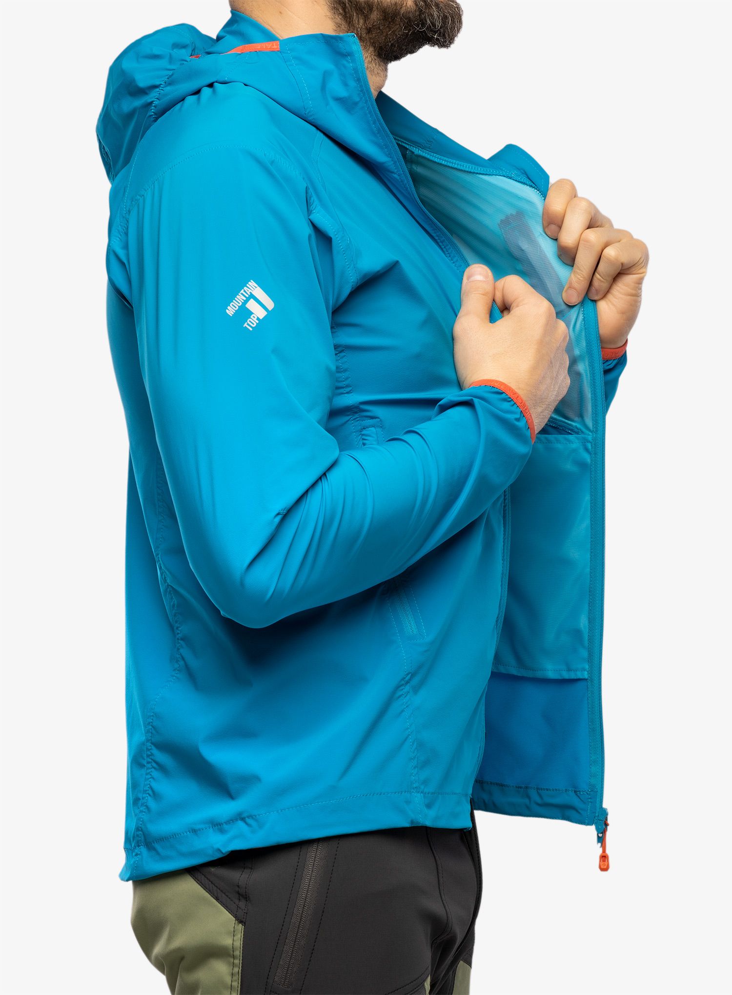Vetrovka Direct Alpine Dru Light - ocean/grey