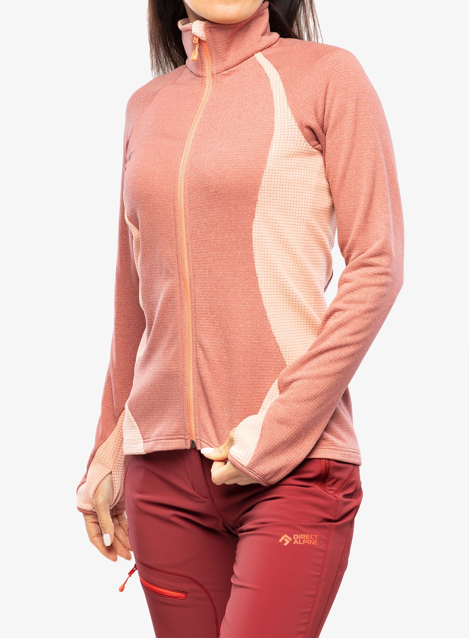 Jopica brez kapuce ženska Direct Alpine Etna Lady - coral