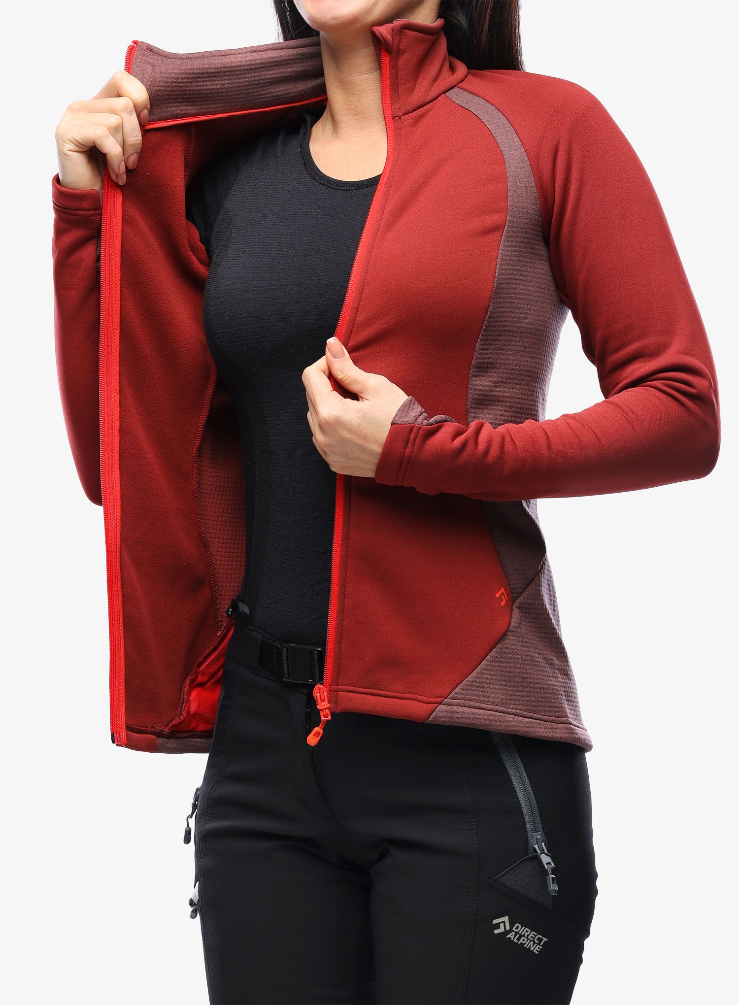 Ženska jopica Direct Alpine Etna Lady - palisander/palisander