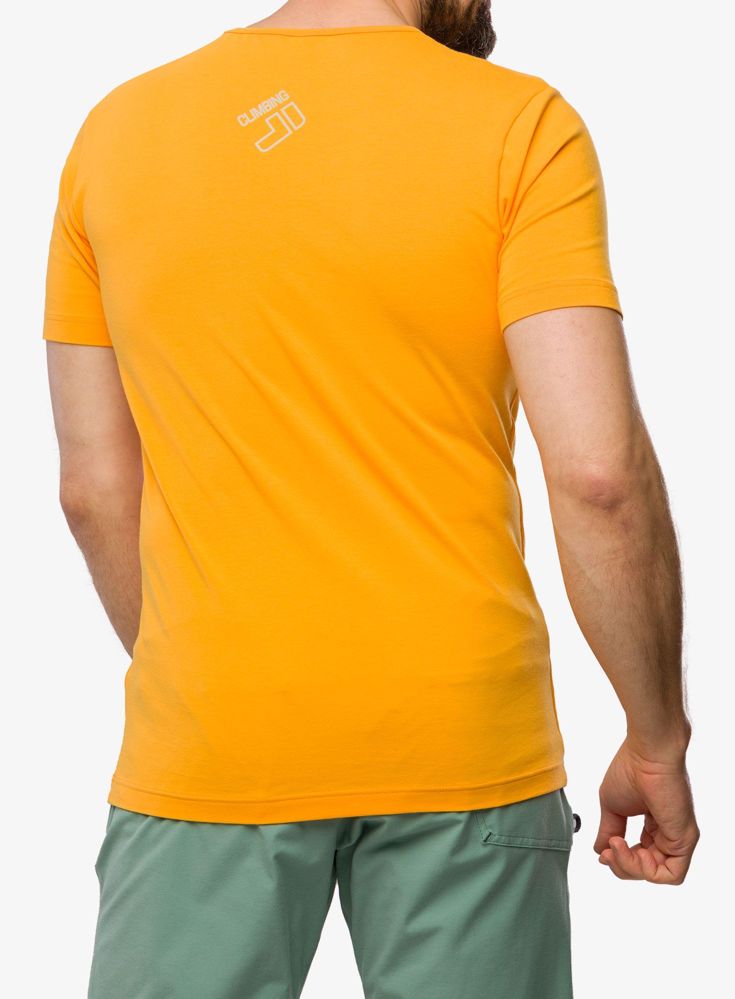 Bombažna majica Direct Alpine Flash - mango/mountains