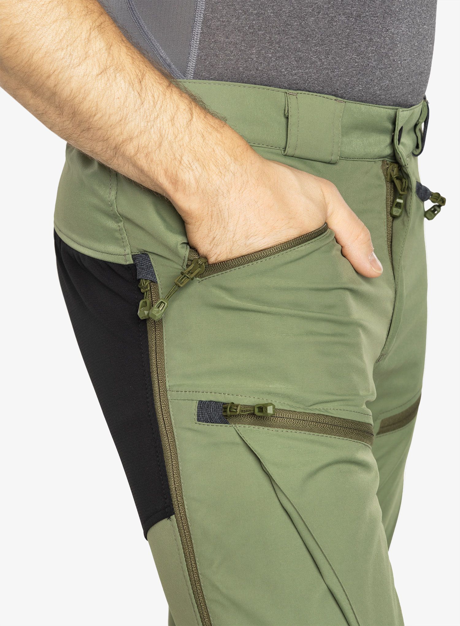 Pohodne hlače Direct Alpine Fraser - khaki/black