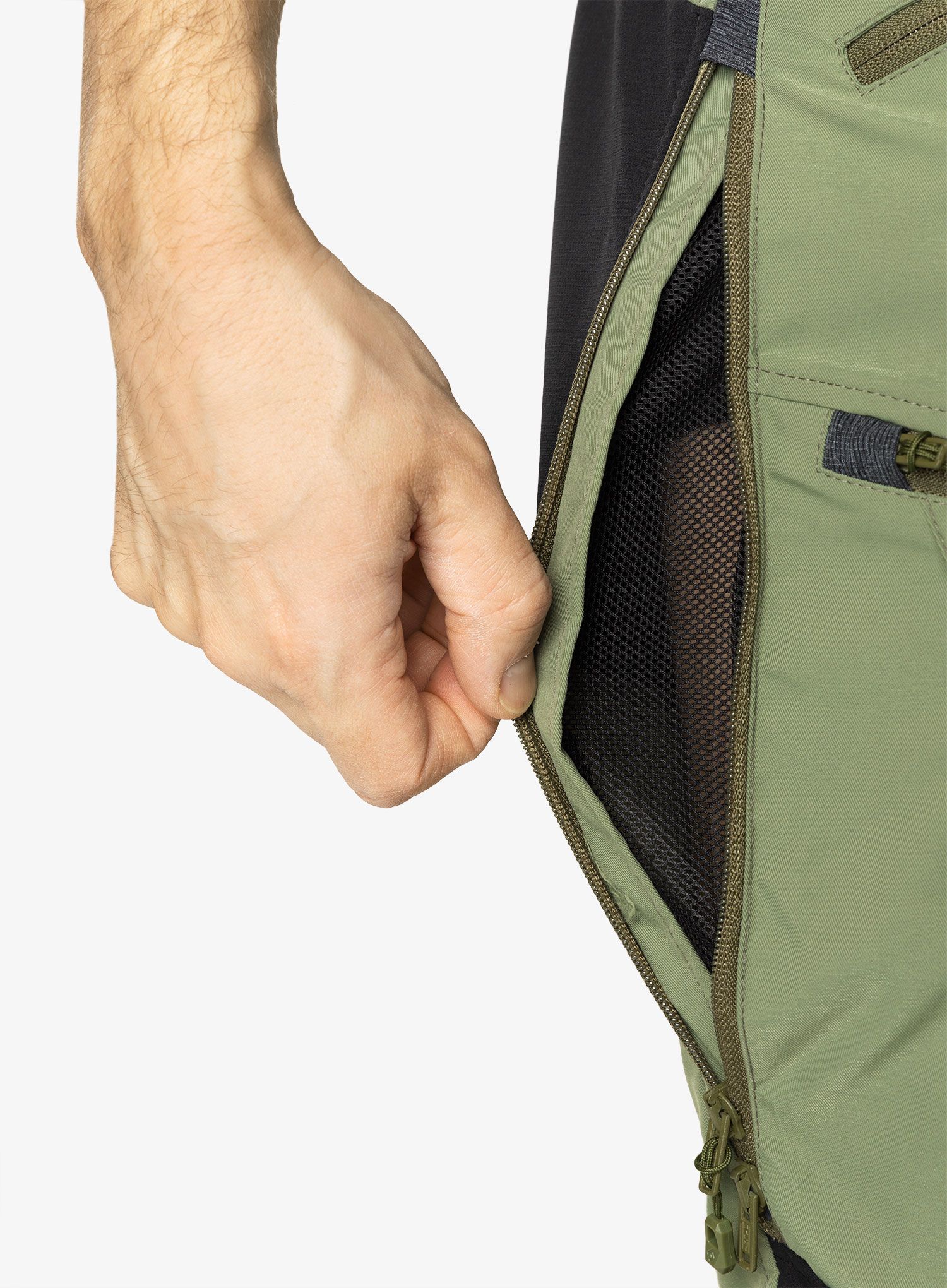 Pohodne hlače Direct Alpine Fraser - khaki/black