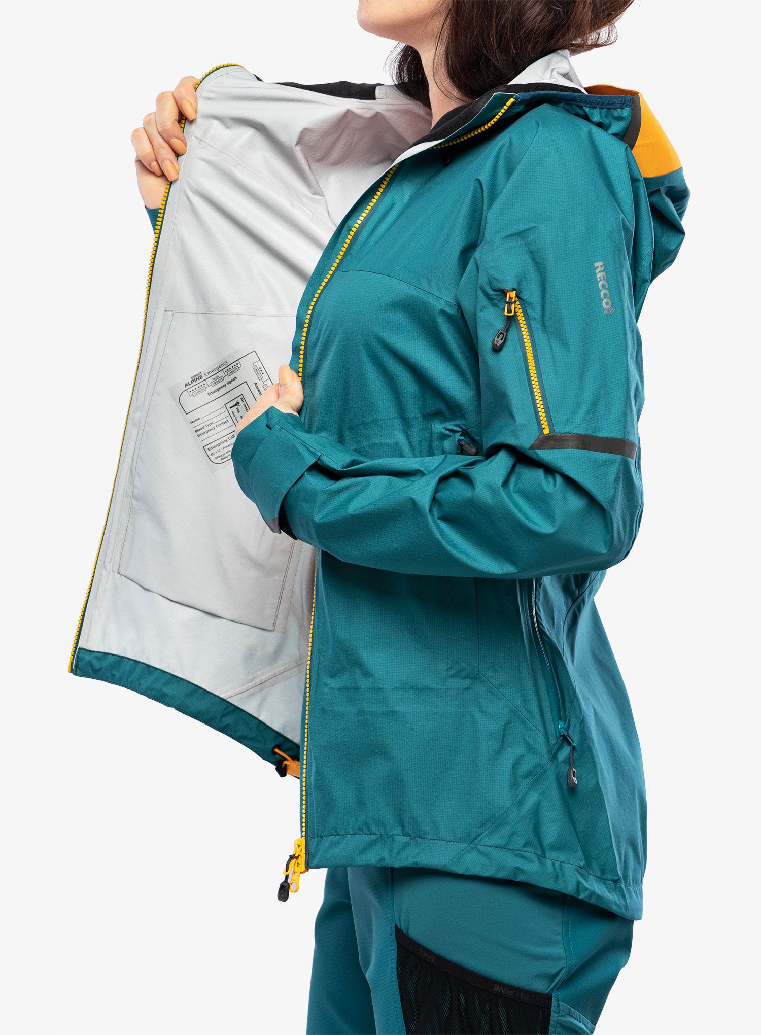Ženska jakna Direct Alpine Guide Lady - emerald/mango