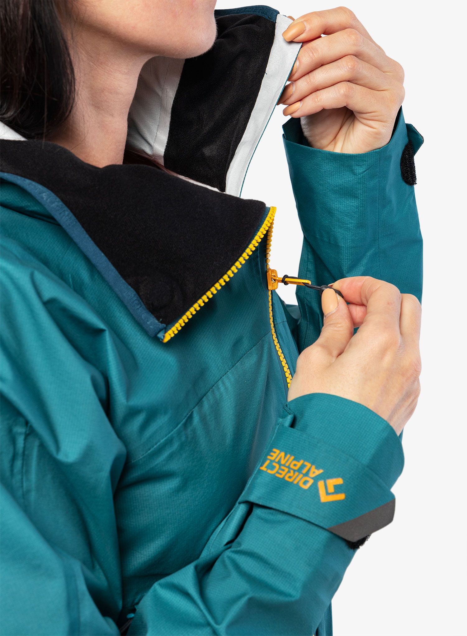 Ženska jakna Direct Alpine Guide Lady - emerald/mango