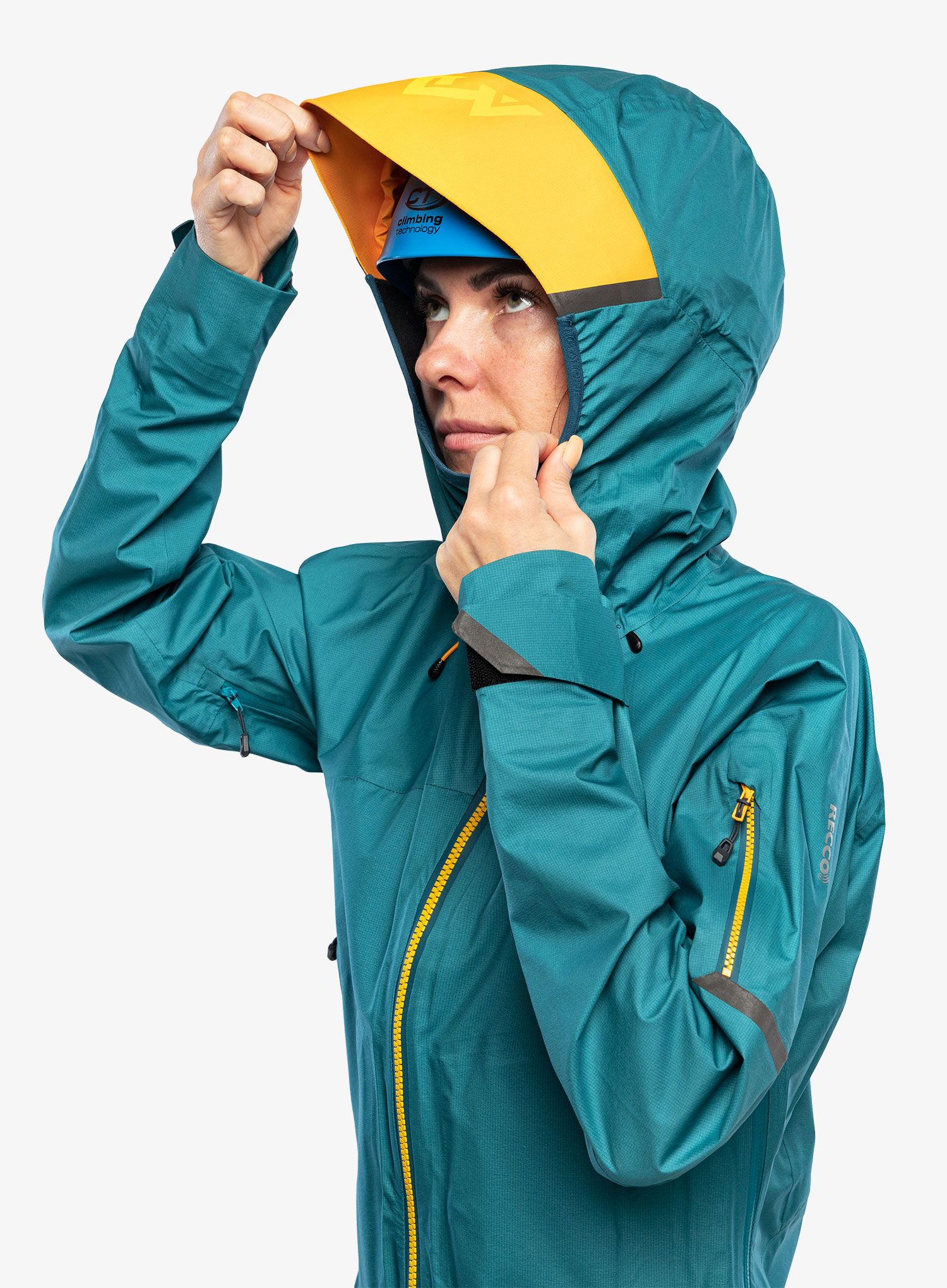 Ženska jakna Direct Alpine Guide Lady - emerald/mango
