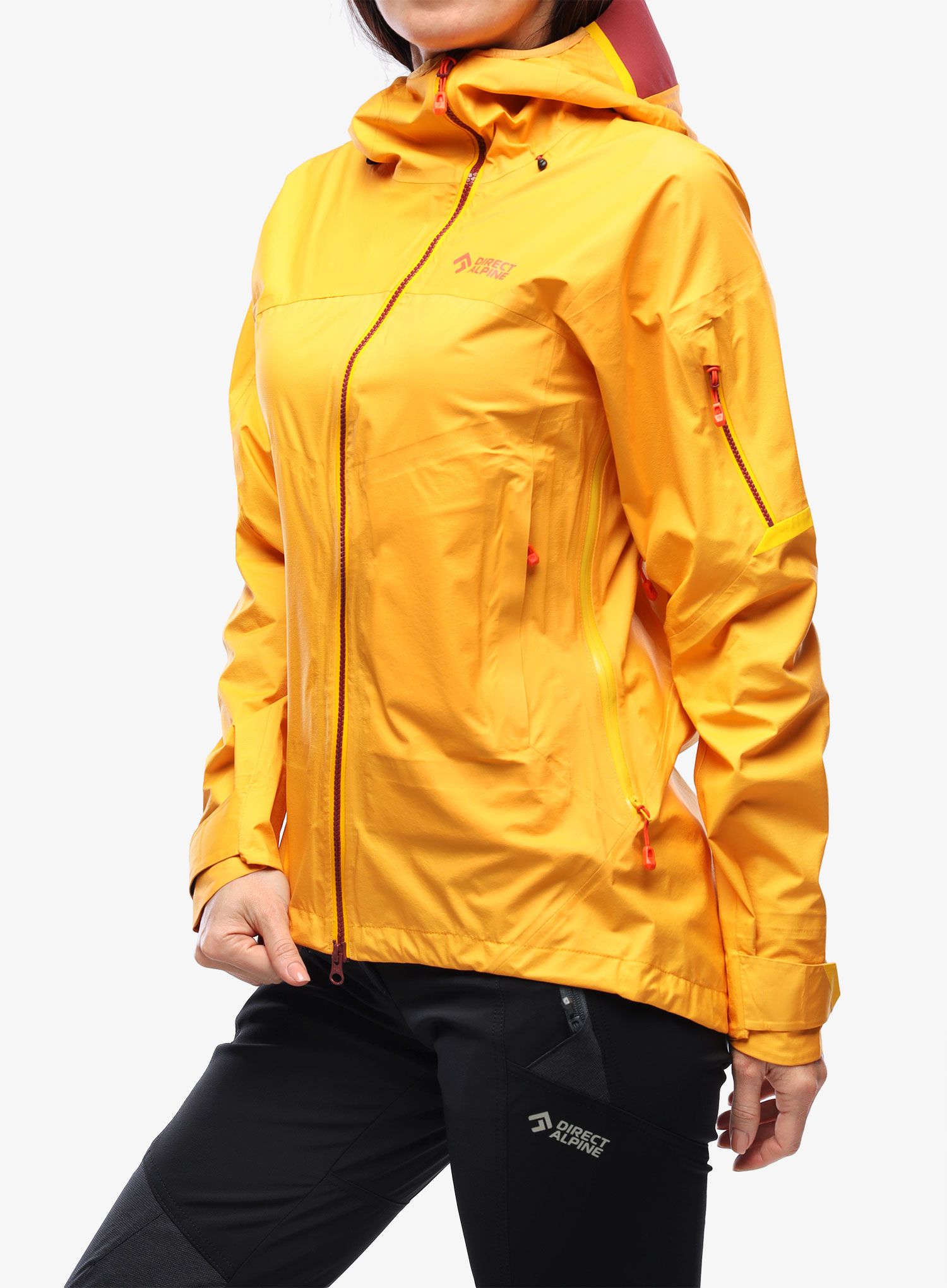 Ženska hardshell jakna Direct Alpine Guide Lady - mango