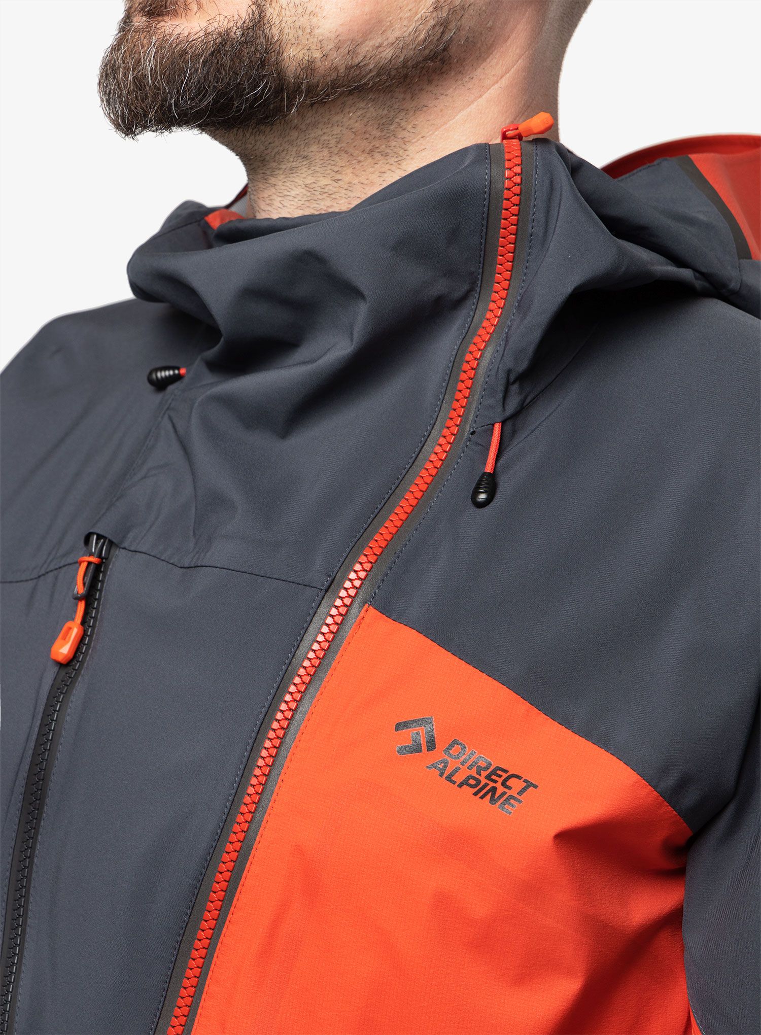 Nepremočljiva jakna Direct Alpine Guide  - brick/anthracite