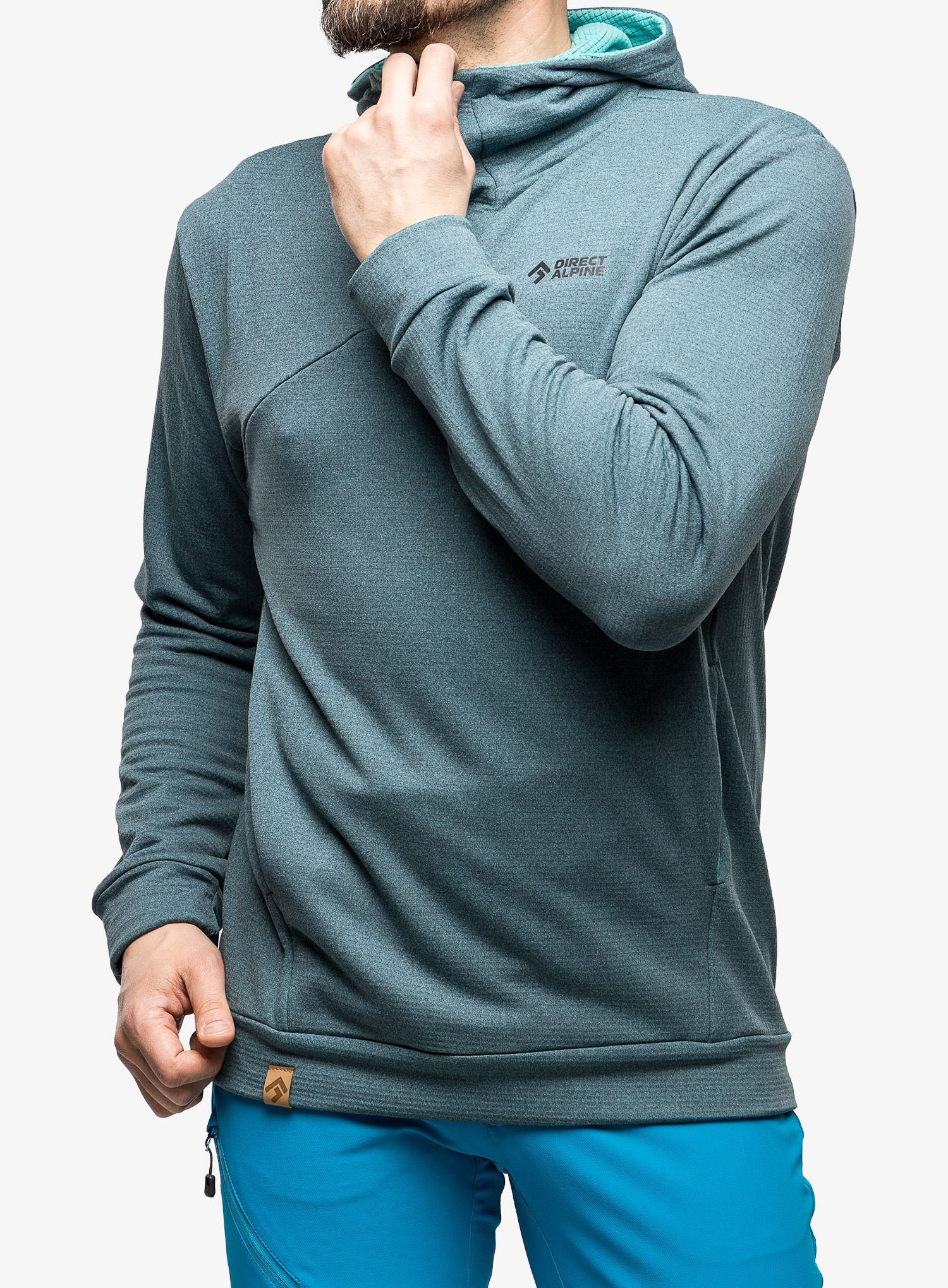 Jopica s kapuco Direct Alpine Hoodie Tech - arctic