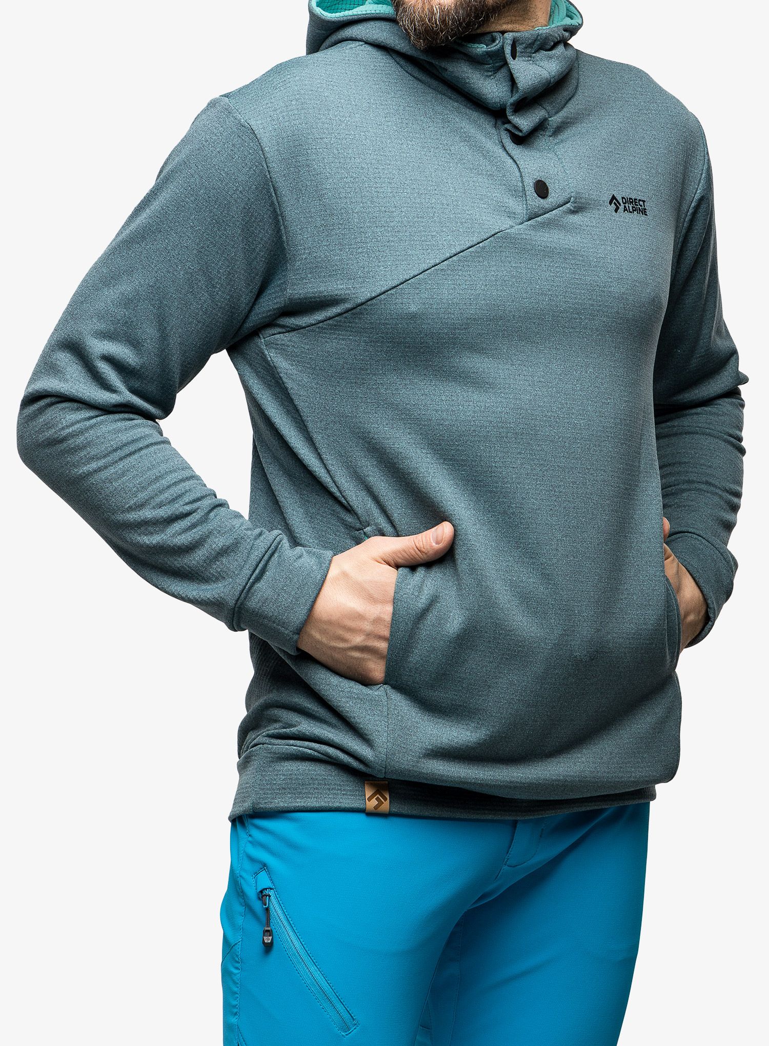 Jopica s kapuco Direct Alpine Hoodie Tech - arctic