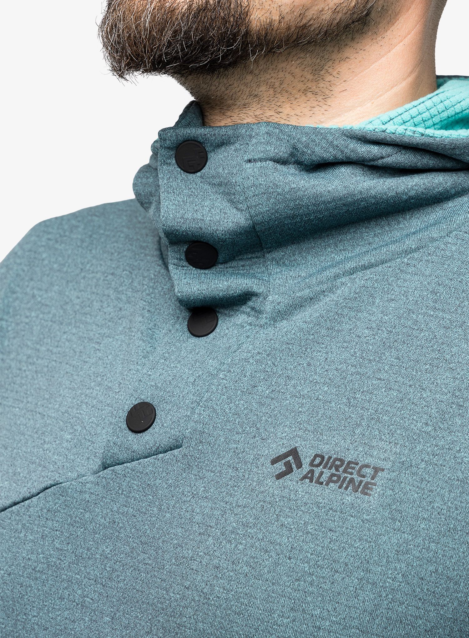 Jopica s kapuco Direct Alpine Hoodie Tech - arctic