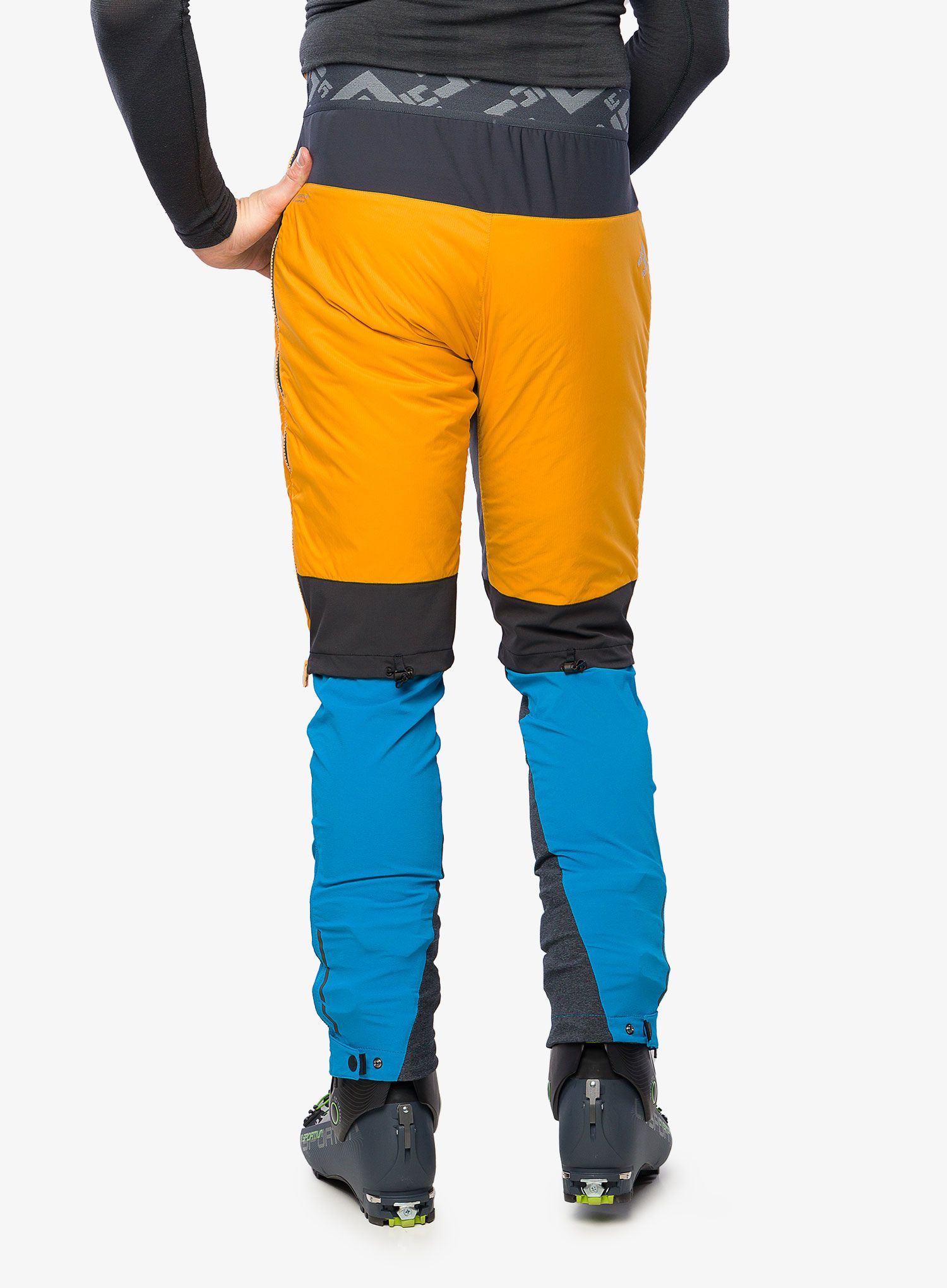 Podložene kratke hlače Direct Alpine Logan Alpha - mango/anthracite