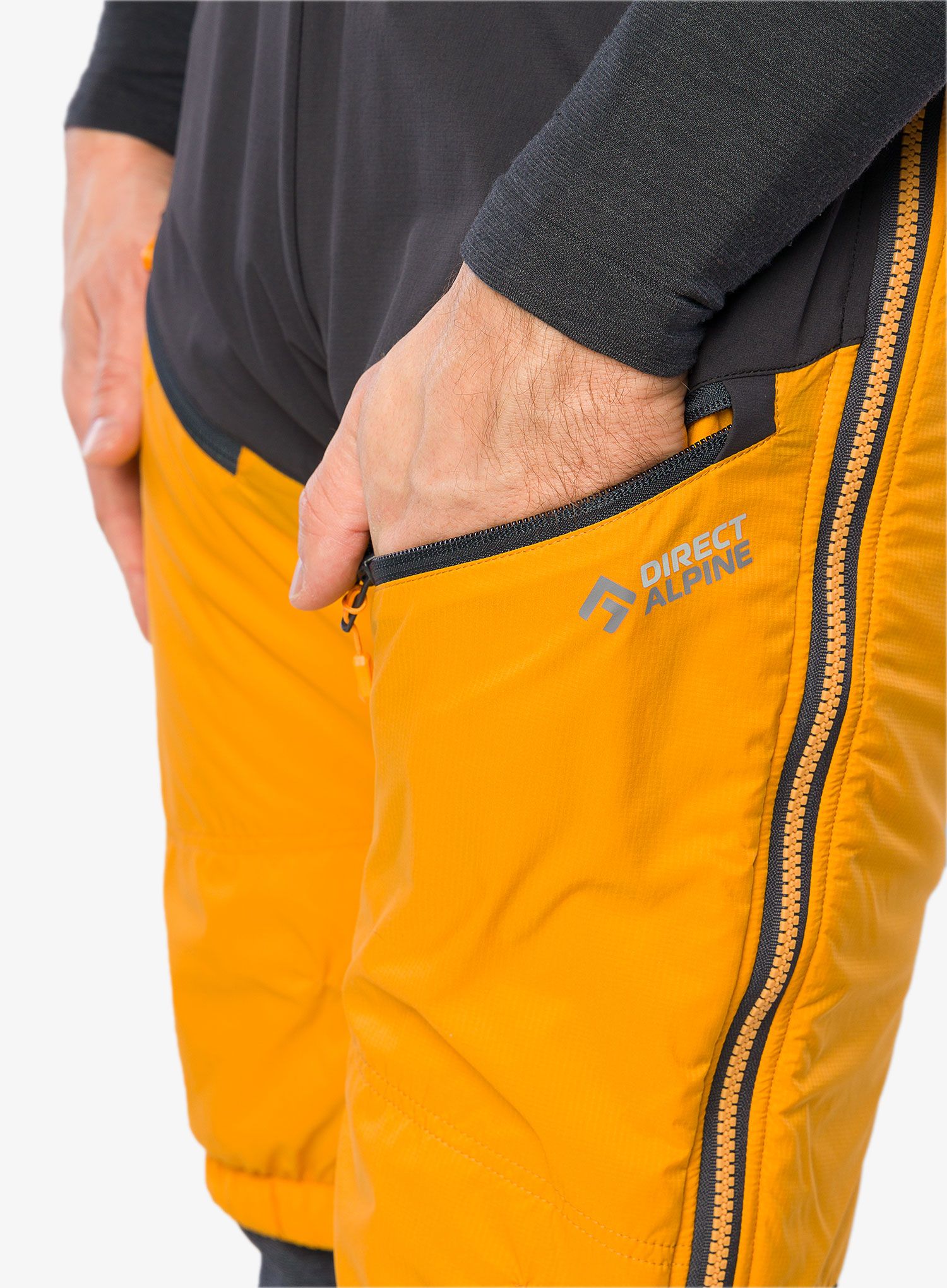 Podložene kratke hlače Direct Alpine Logan Alpha - mango/anthracite