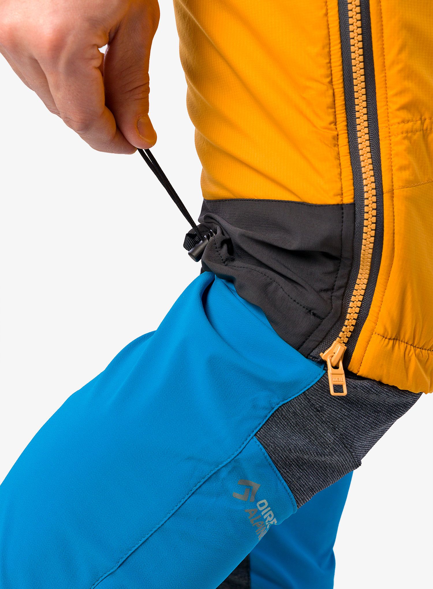 Podložene kratke hlače Direct Alpine Logan Alpha - mango/anthracite