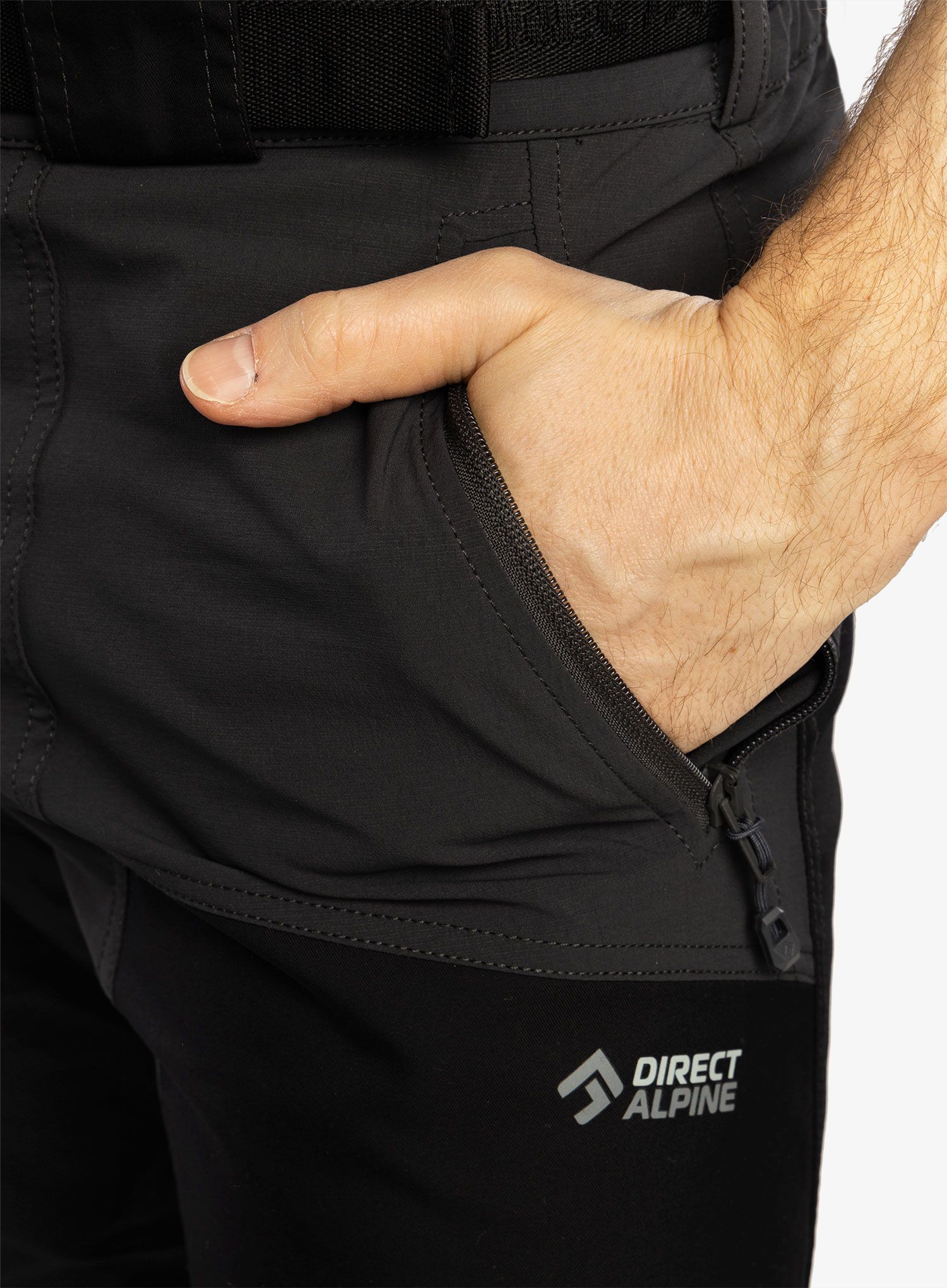 Pohodne hlače Direct Alpine Mountainer Tech - anthracite/black