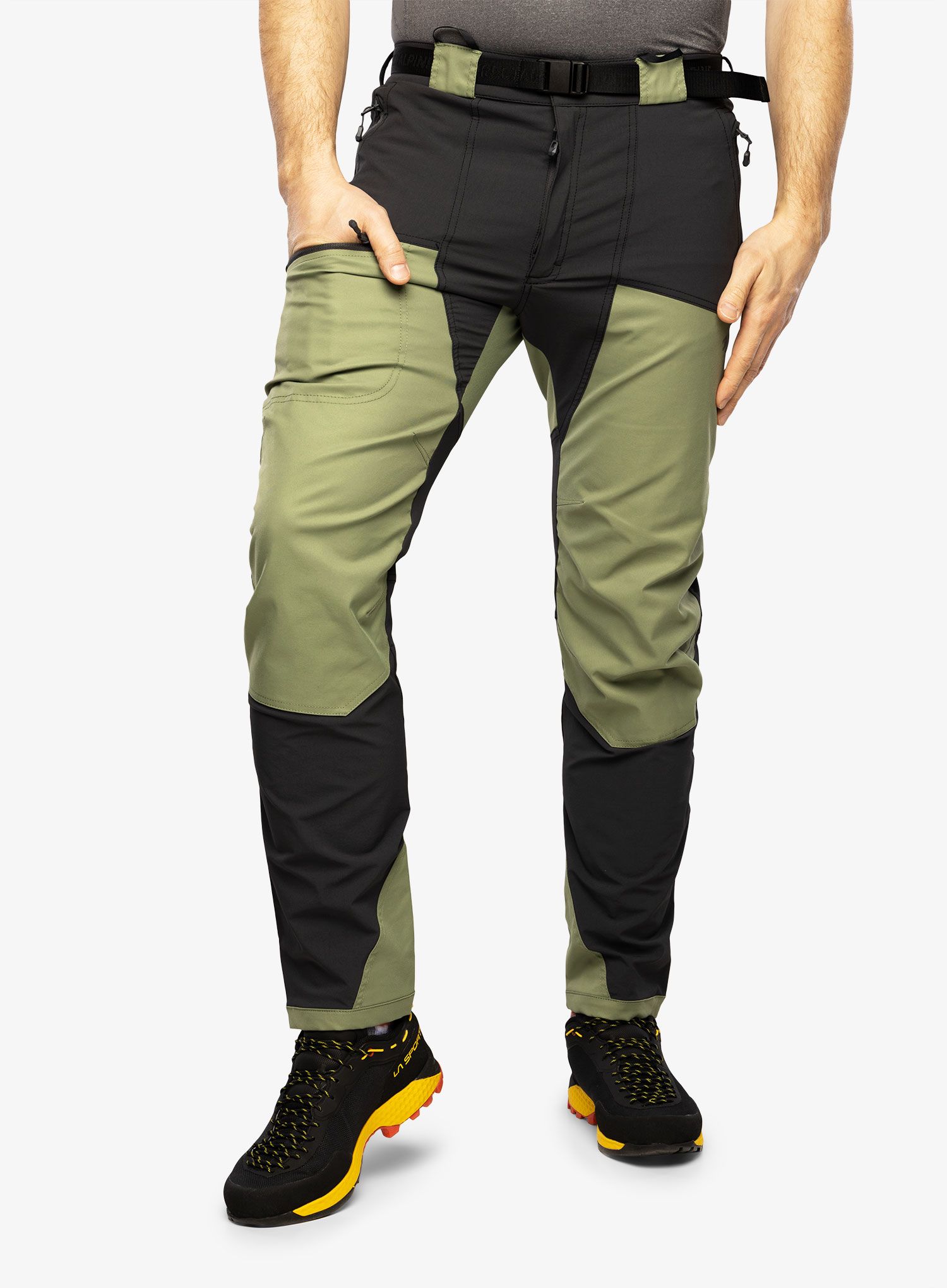 Pohodne hlače Direct Alpine Mountainer Tech - anthracite/khaki