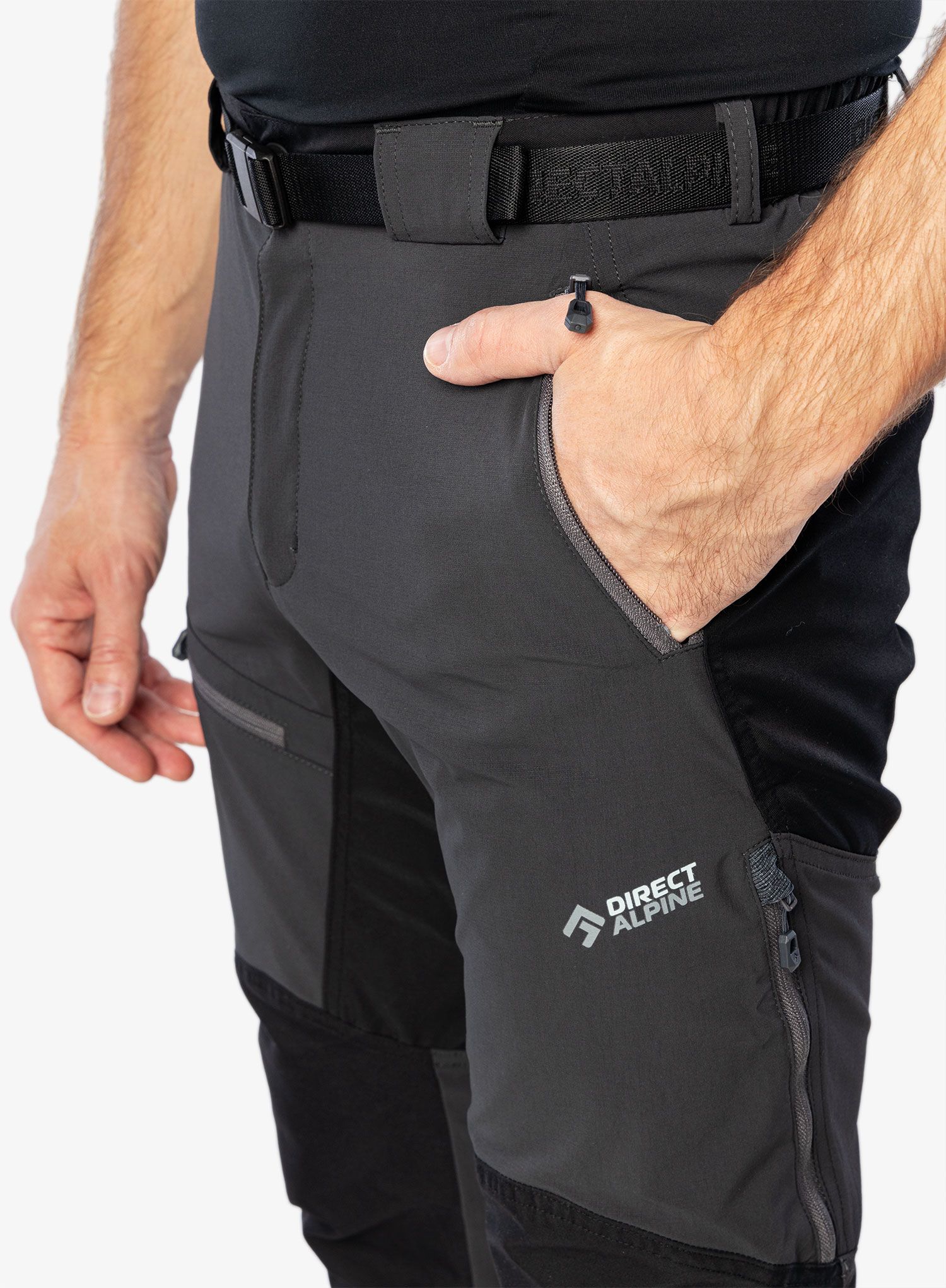 Hlače Direct Alpine Patrol Tech - anthr/black
