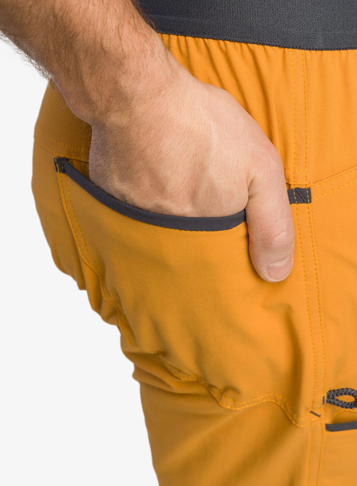 Plezalne kratke hlače Direct Alpine Solo Short - ochre