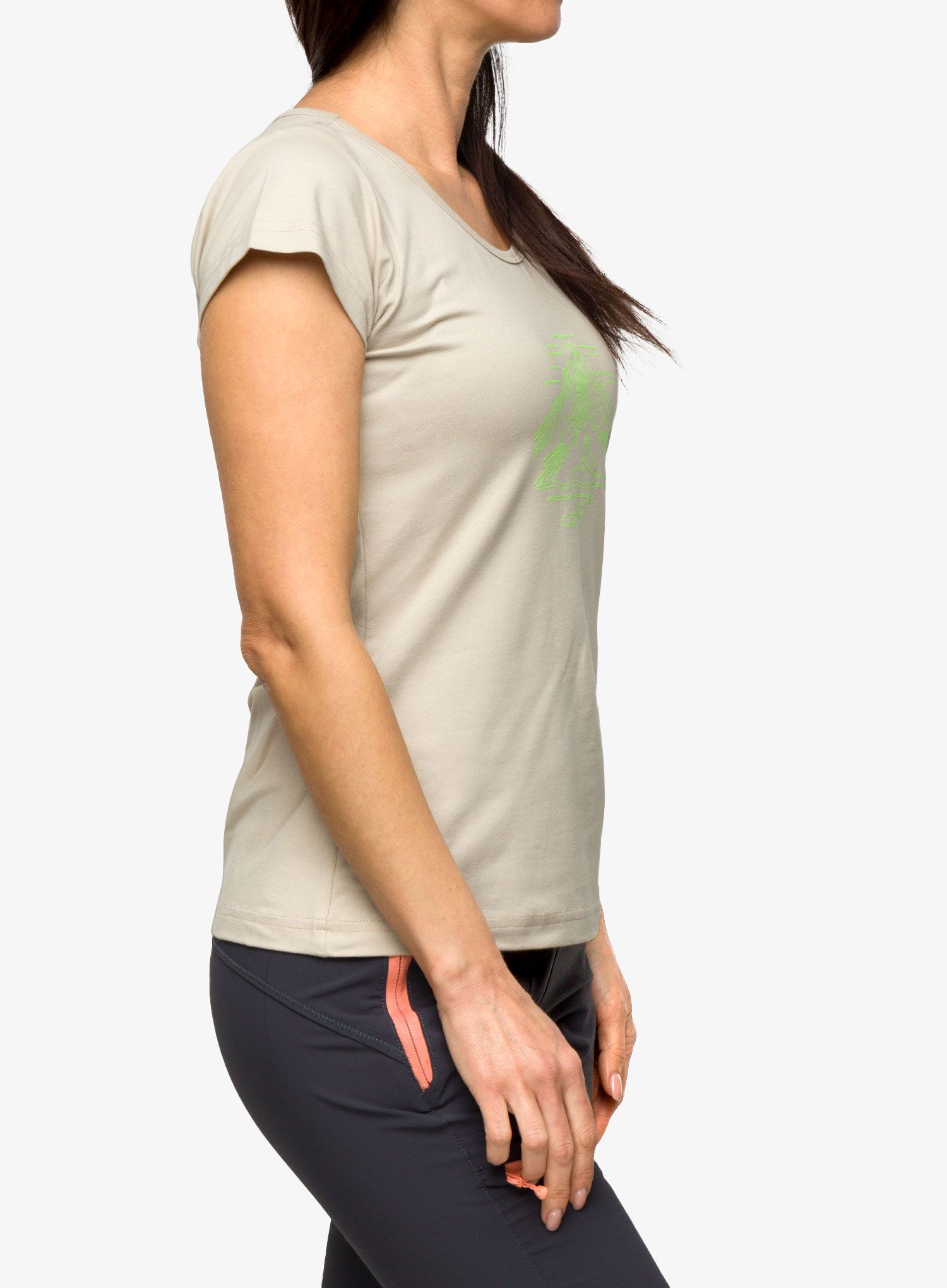 Ženska majica s potiskom Direct Alpine Sonora Lady - stone/nature