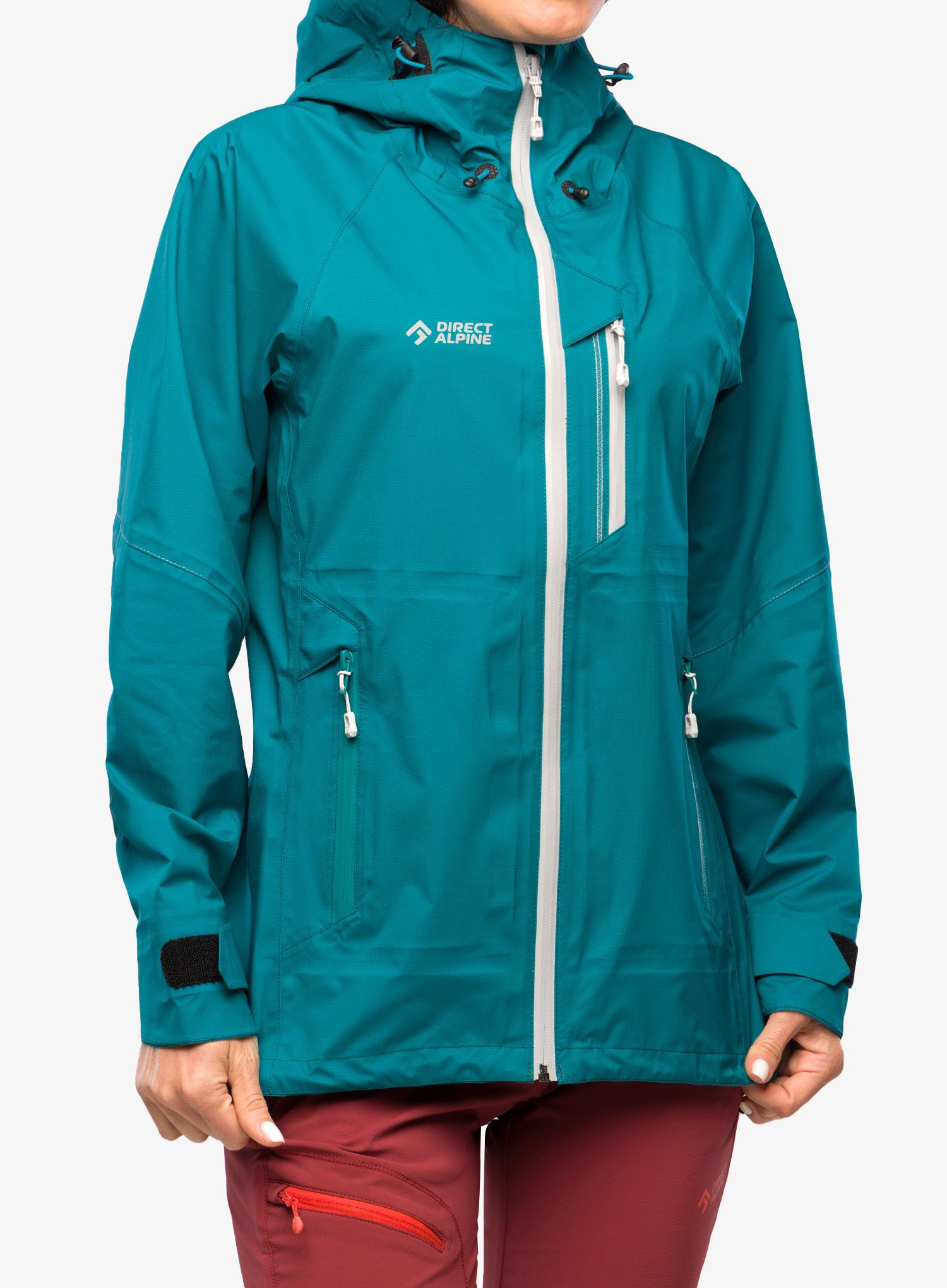 Ženska hardshell jakna Direct Alpine Talung Lady - emerald