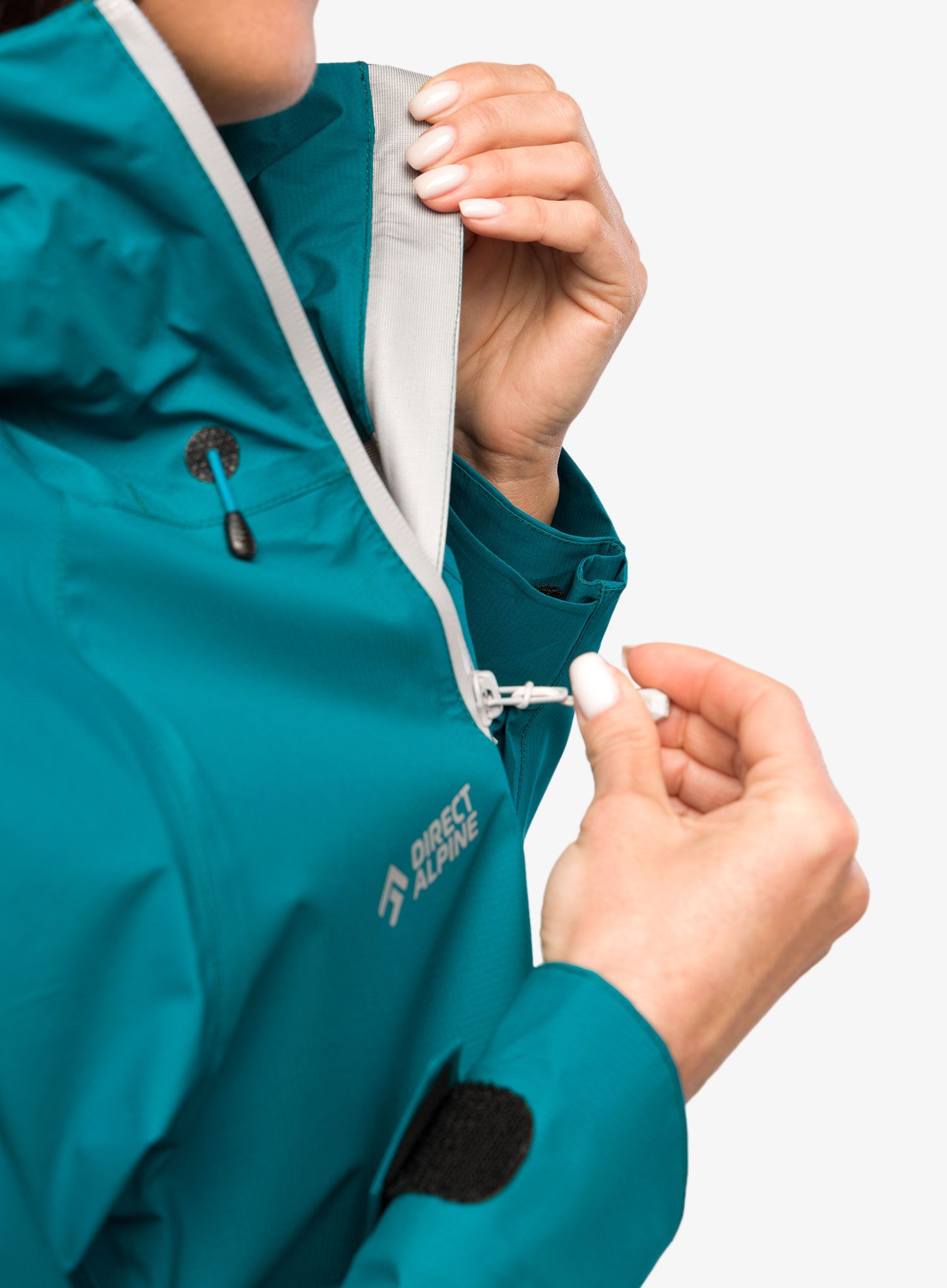 Ženska hardshell jakna Direct Alpine Talung Lady - emerald