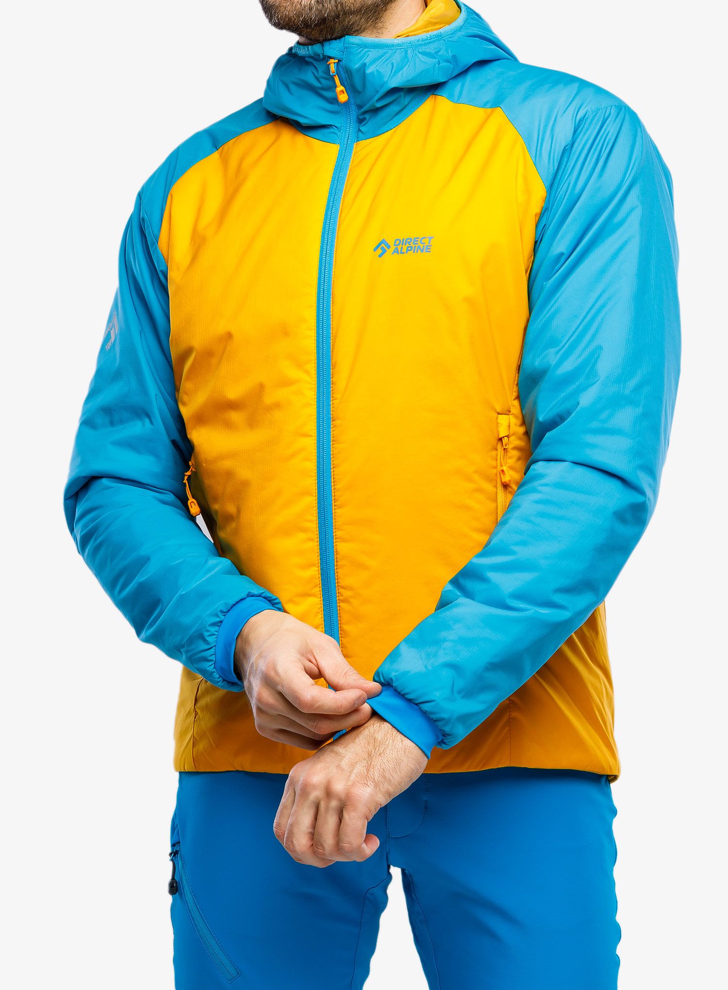 Sintetična jakna Direct Alpine Uniq - mango/ocean