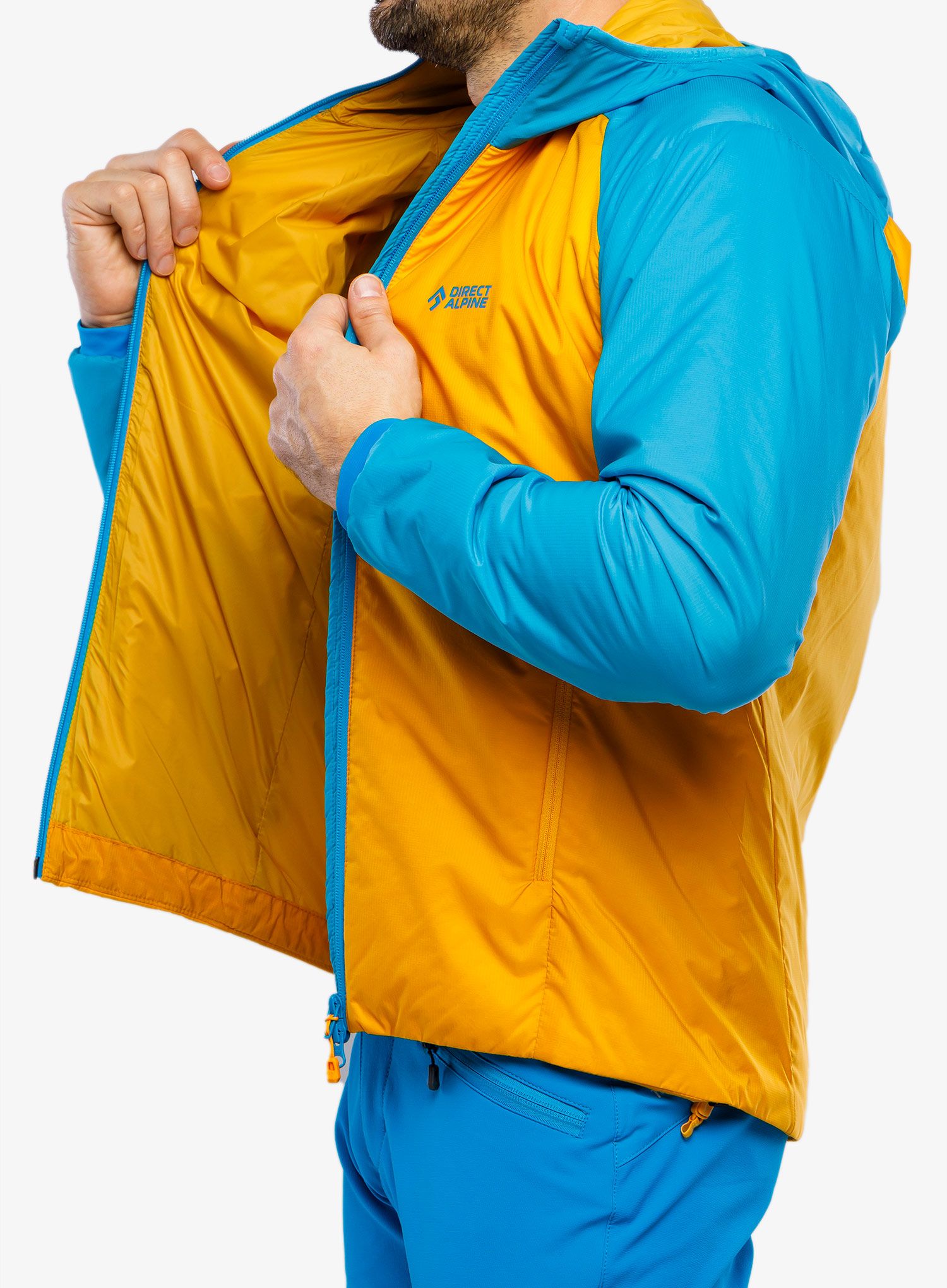 Sintetična jakna Direct Alpine Uniq - mango/ocean