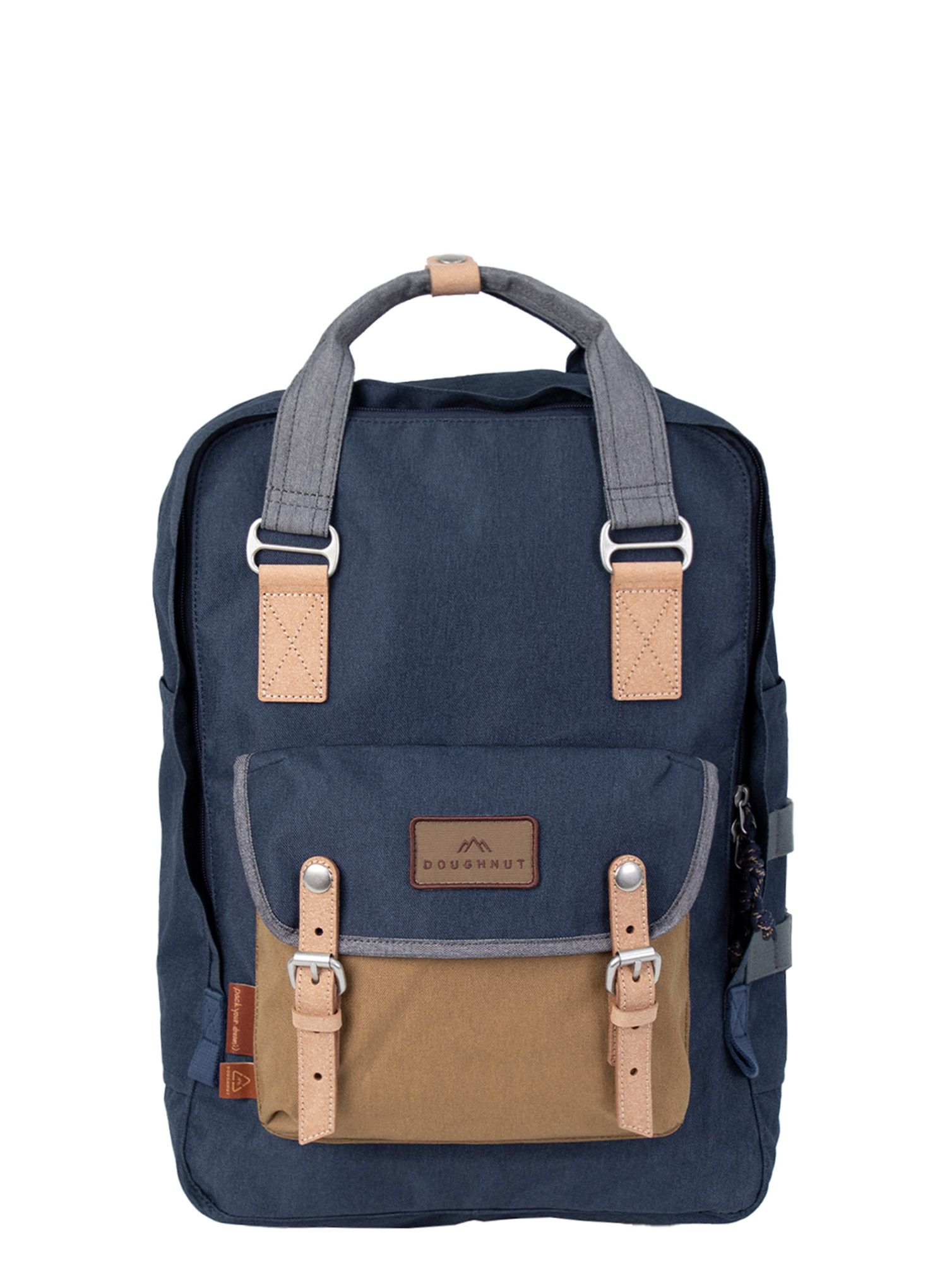 Nahrbtnik za prenosnik Doughnut Macaroon Large Happy Camper Series - nautical