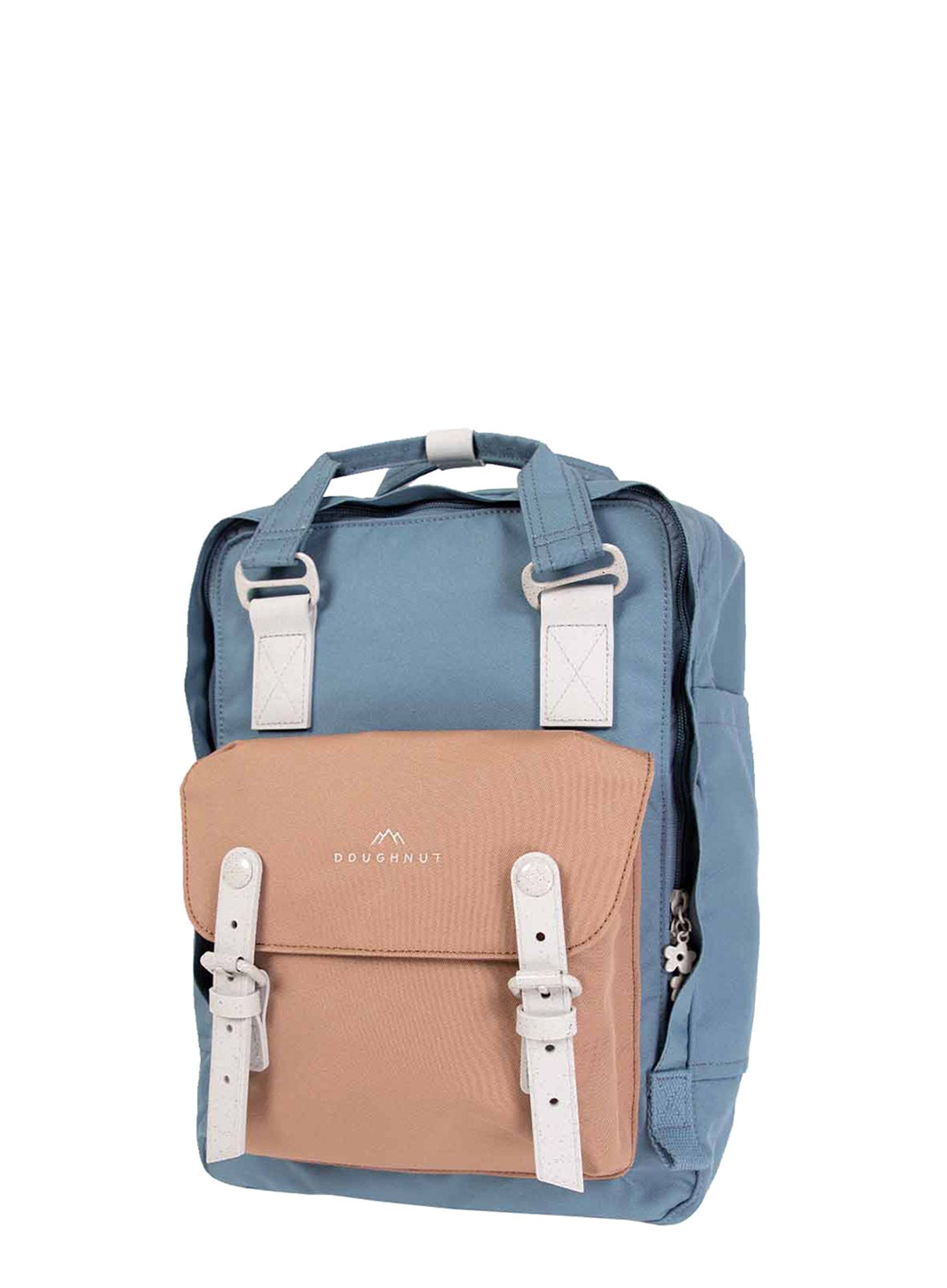 Mestni nahrbtnik Doughnut Macaroon Monet Series - dusty blue/mushroom