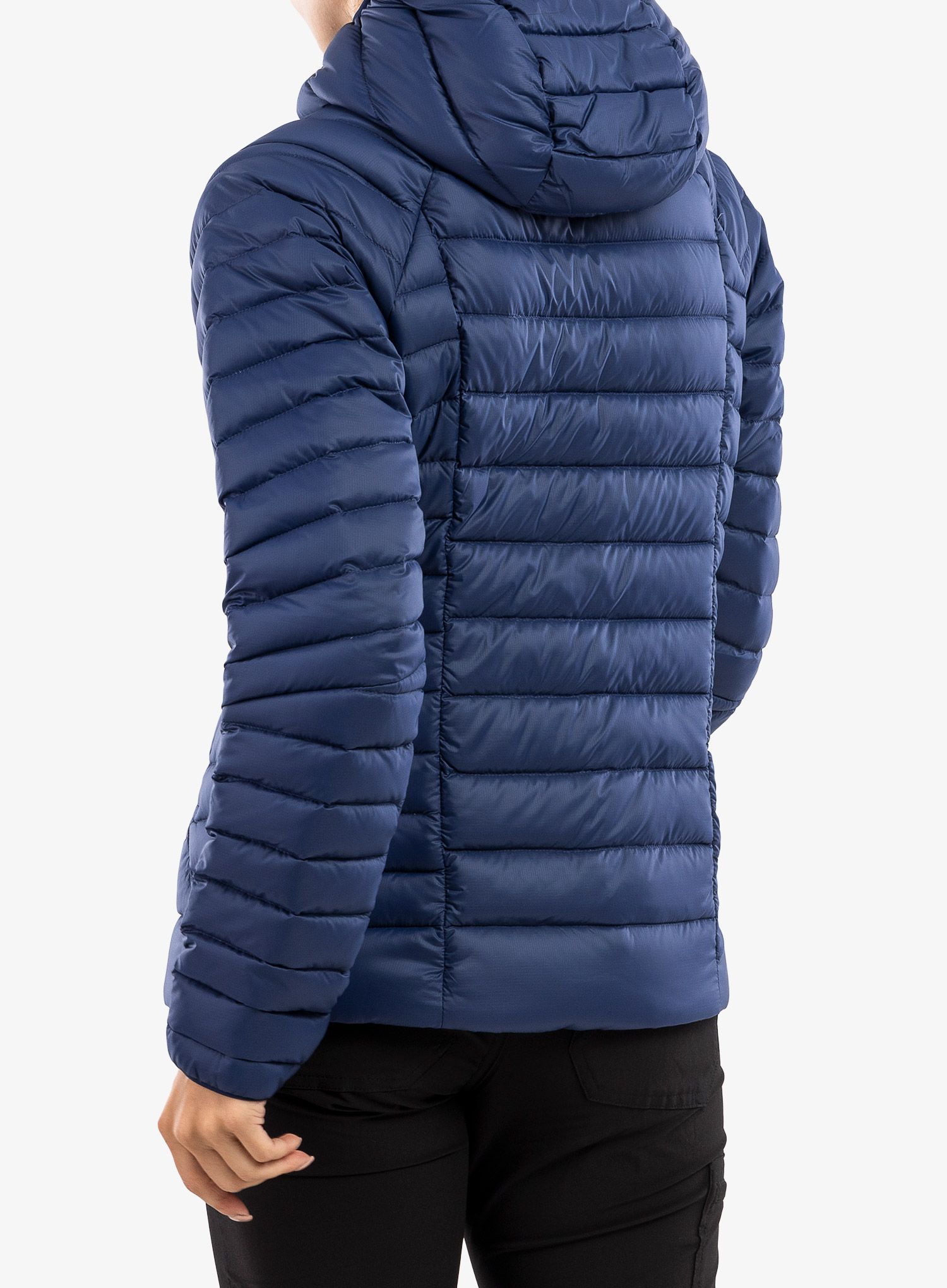 Ženska jakna Patagonia Down Sweater Hoody - sound blue