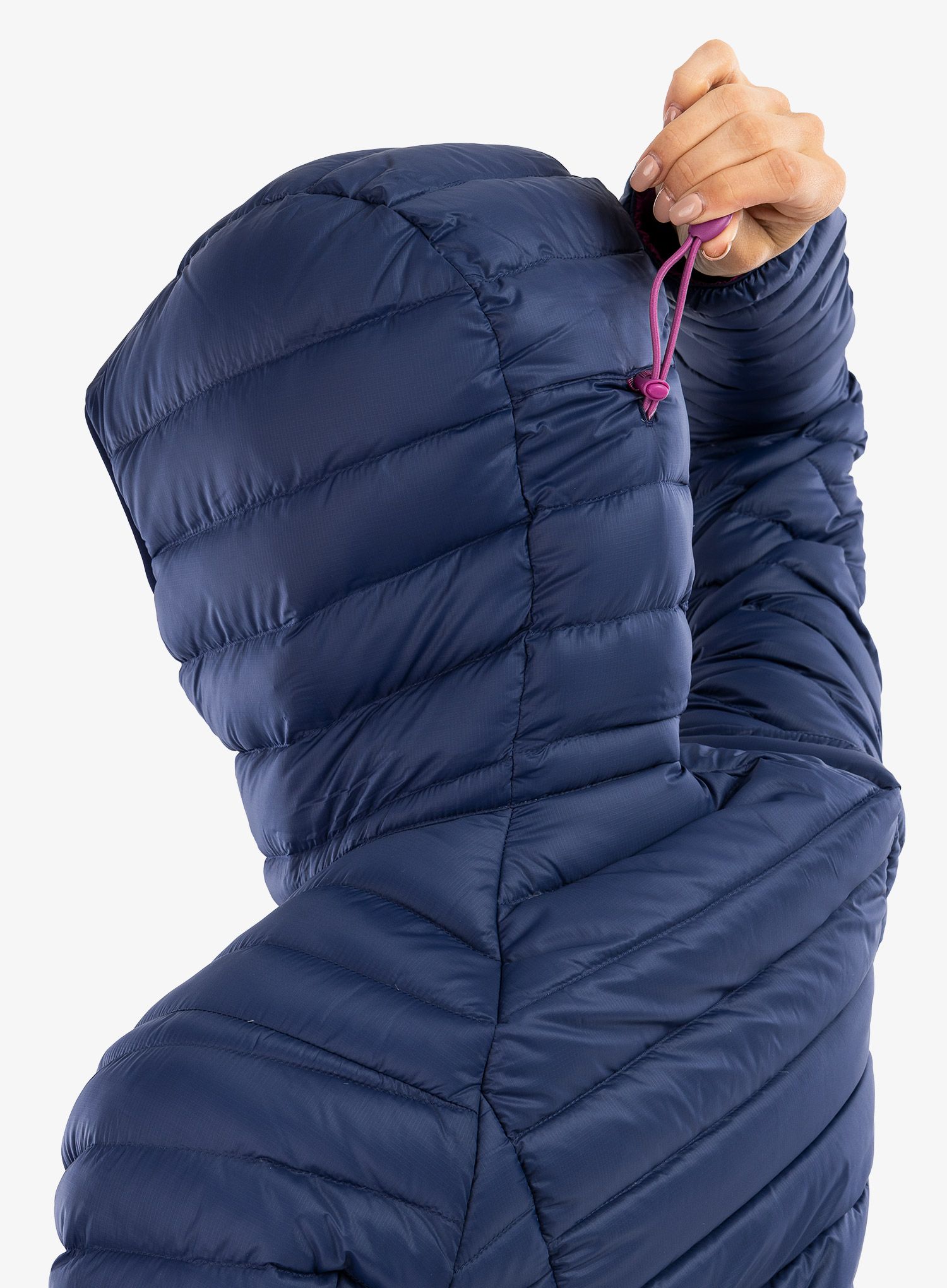 Ženska jakna Patagonia Down Sweater Hoody - sound blue