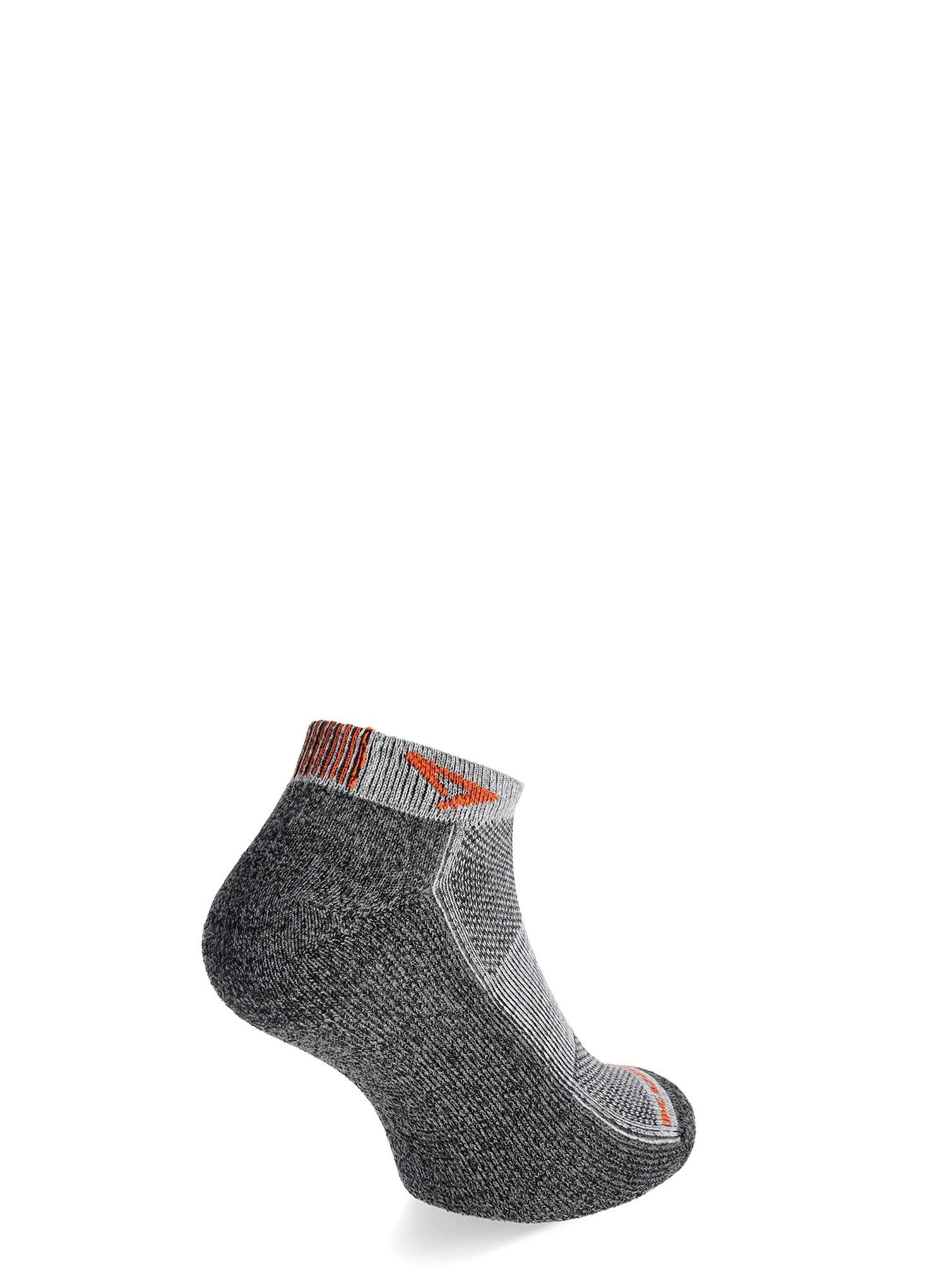 Tekaške nogavice Drymax Extra Protection Running Mini Crew - graphite/orange