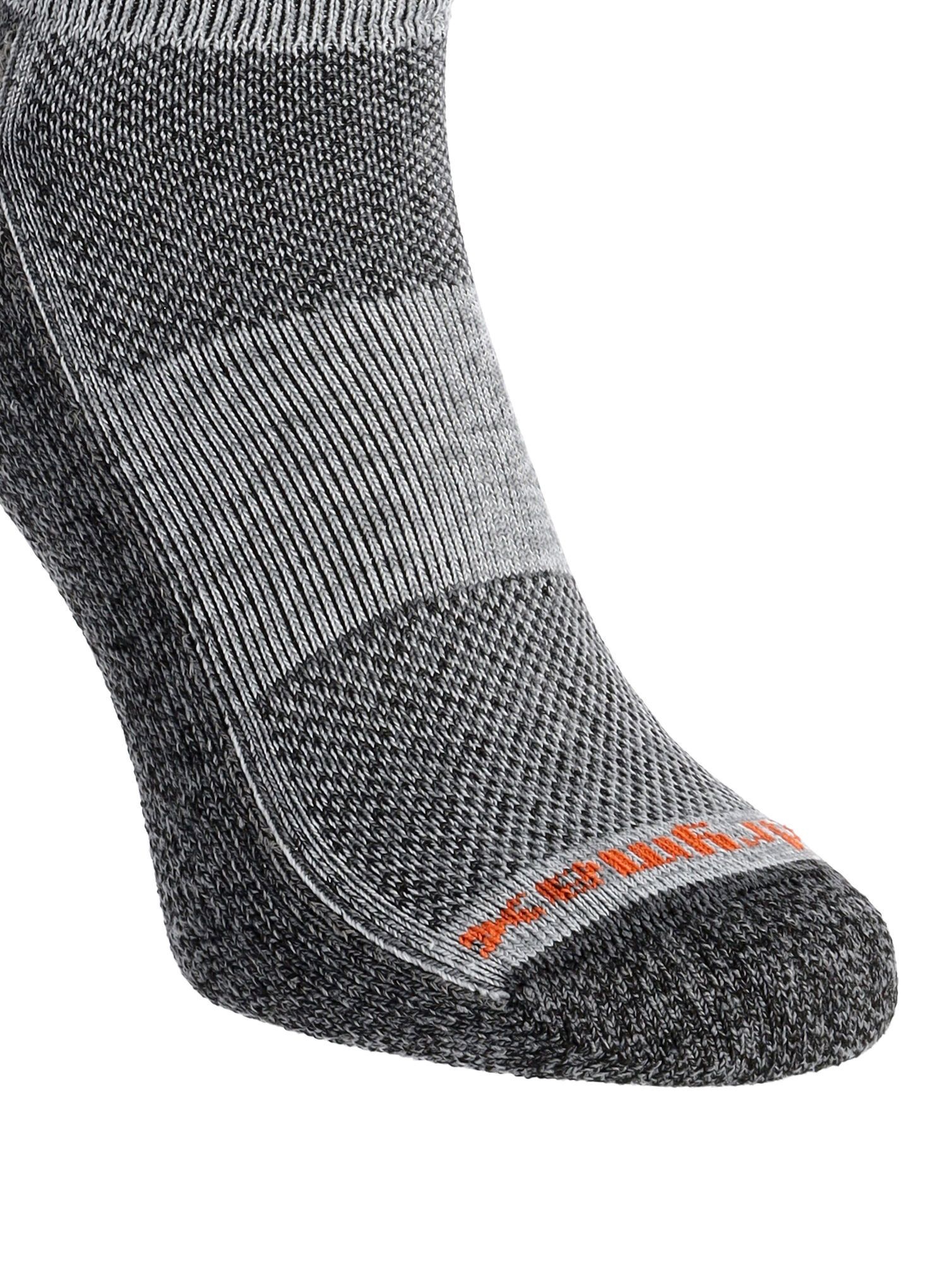 Tekaške nogavice Drymax Extra Protection Running Mini Crew - graphite/orange