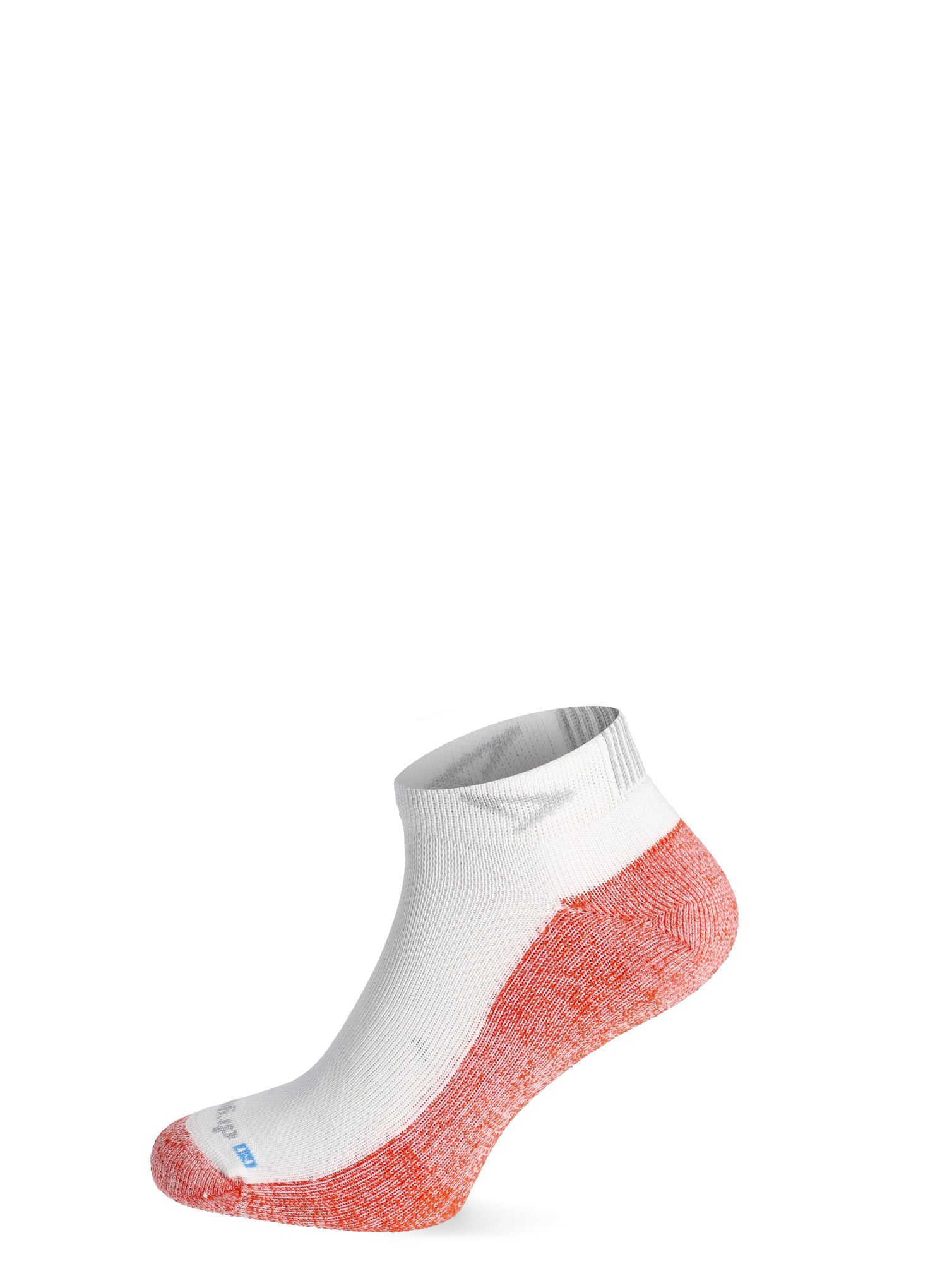 Tekaške nogavice Drymax Maximum Protection Running Mini Crew - white/orange