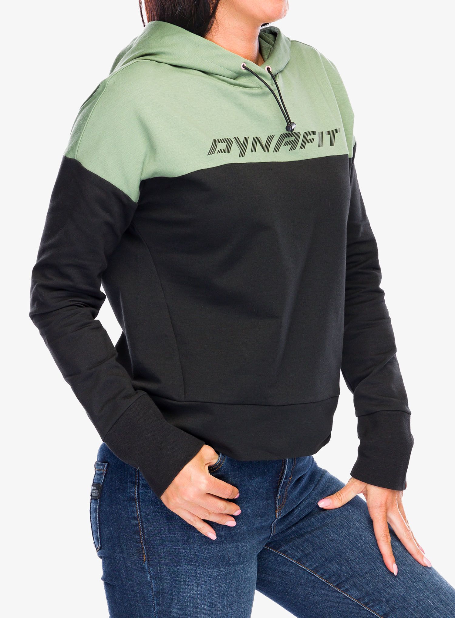 Ženska jopa s kapuco Dynafit 24/7 Hoody - sage