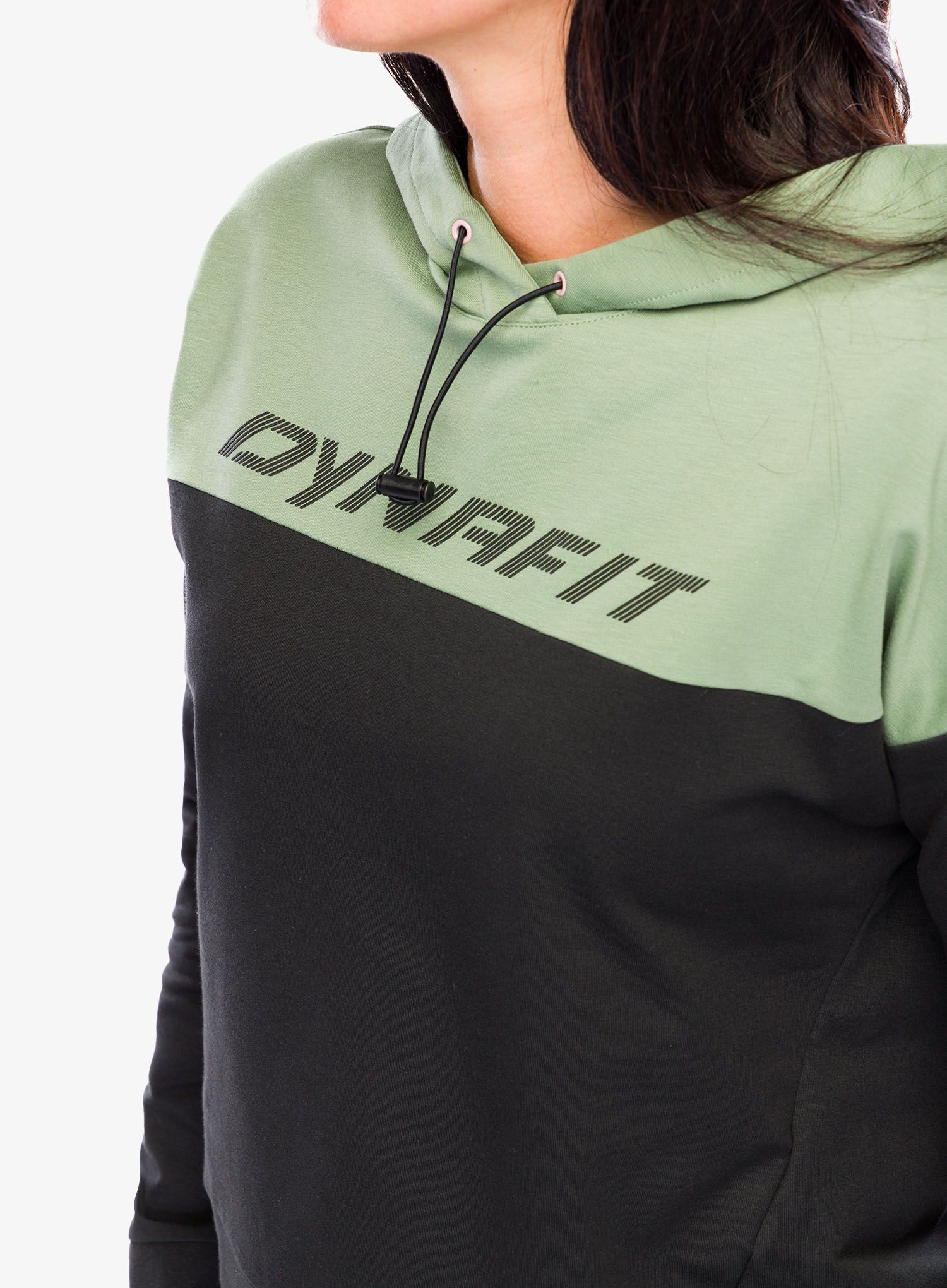 Ženska jopa s kapuco Dynafit 24/7 Hoody - sage