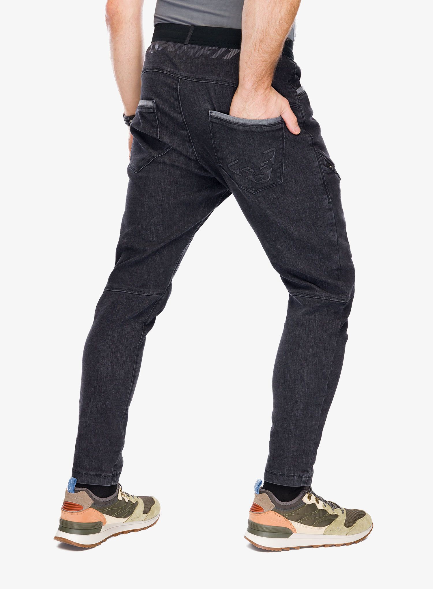 Pohodniške hlače Dynafit 24/7 Jeans - black out