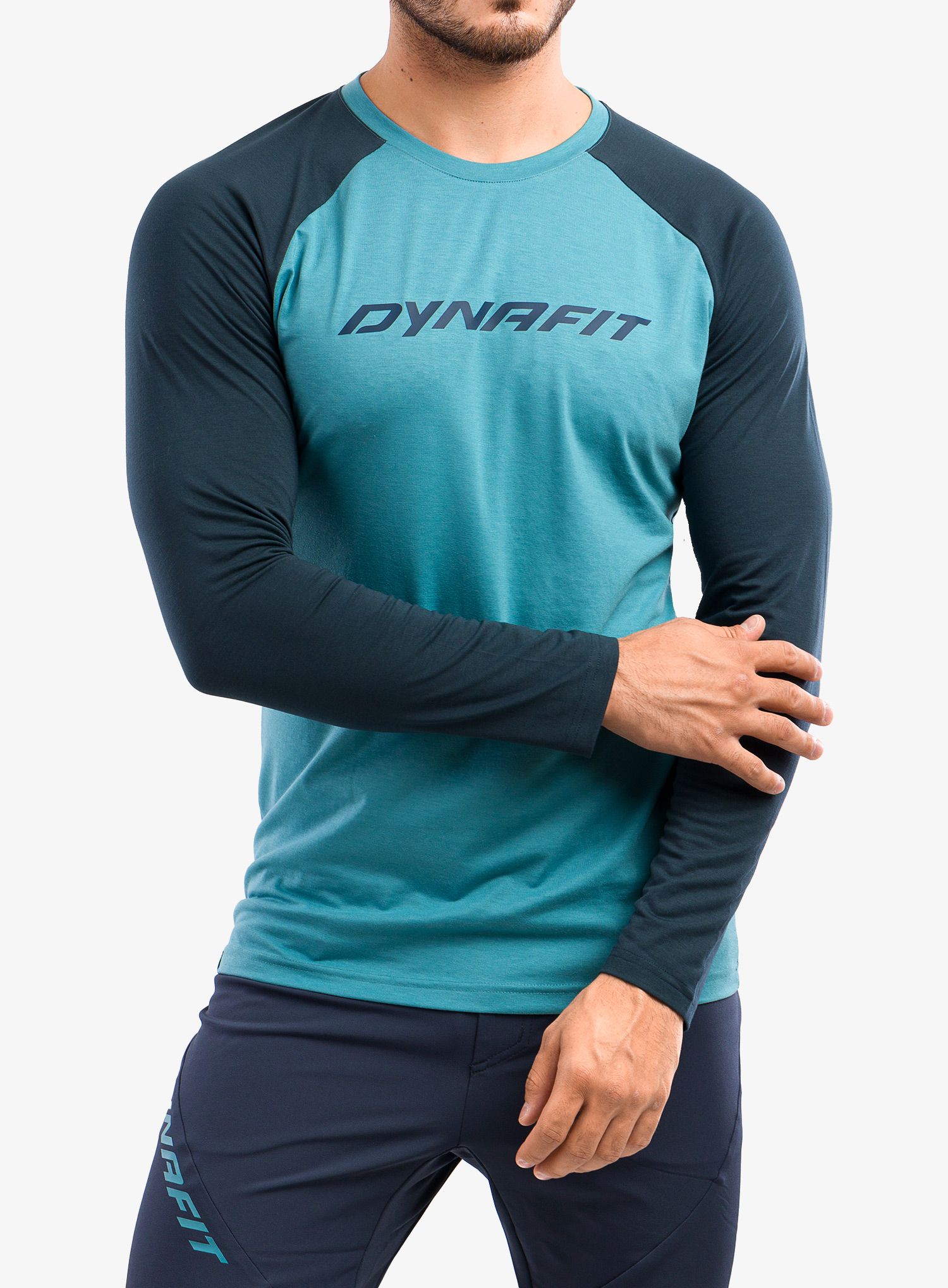 Jopica Dynafit 24/7 L/S Tee - storm blue