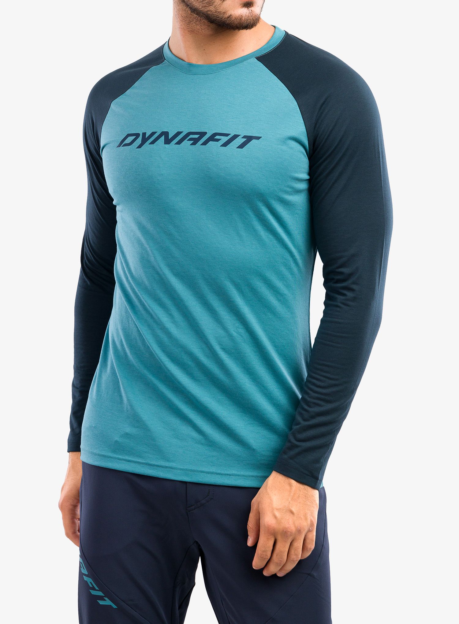 Jopica Dynafit 24/7 L/S Tee - storm blue