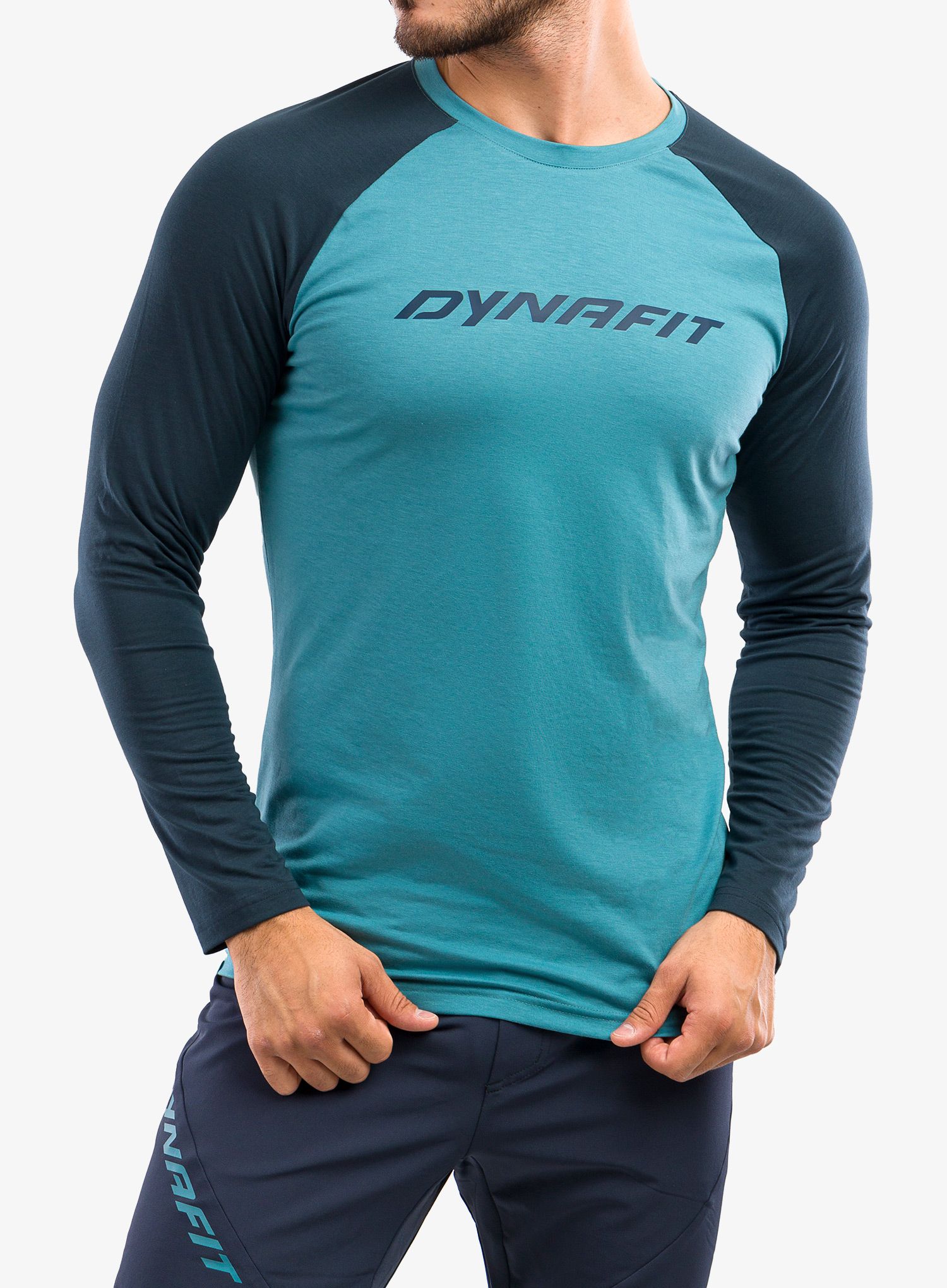 Jopica Dynafit 24/7 L/S Tee - storm blue