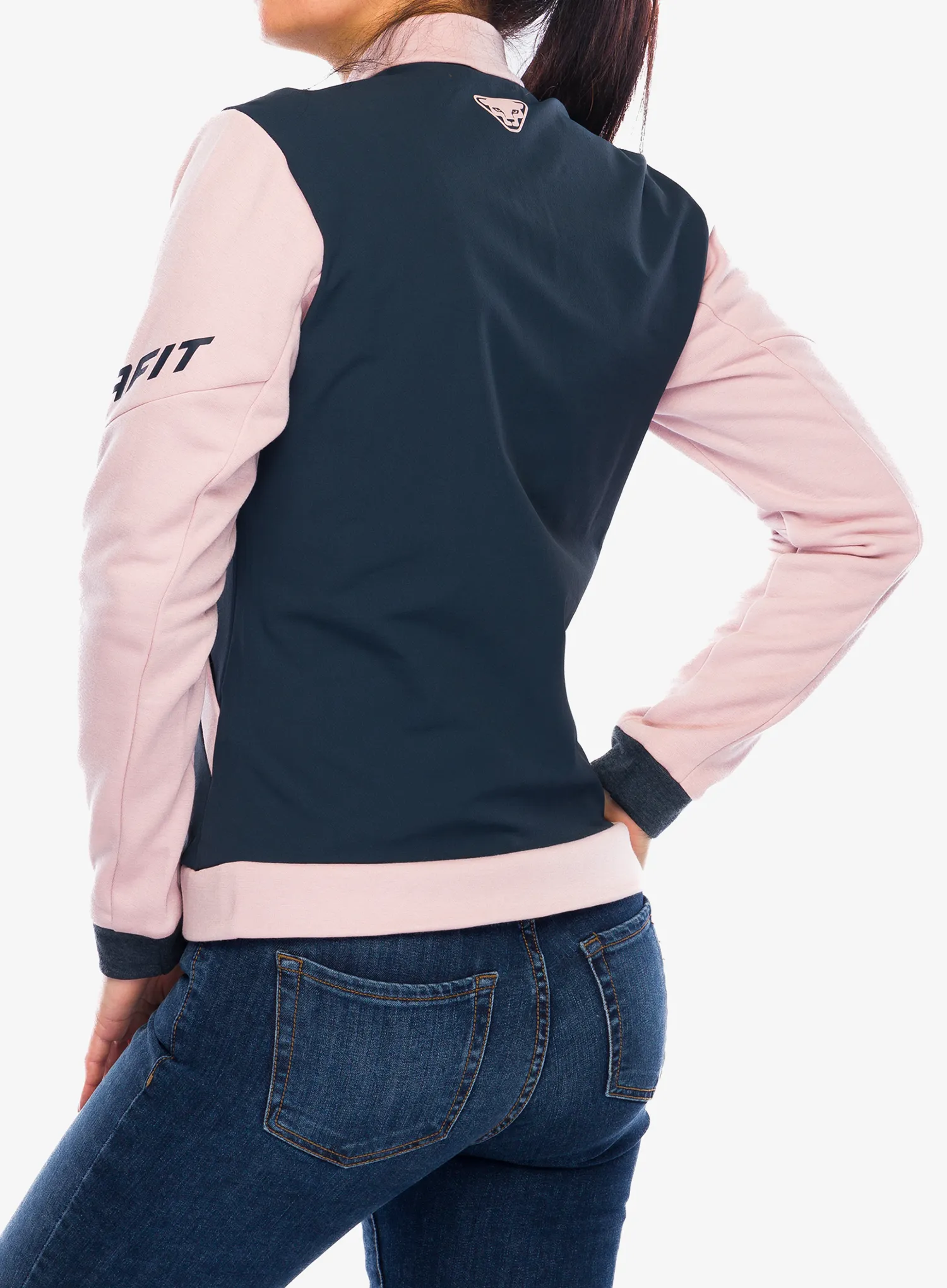 Ženska jakna Dynafit 24/7 PTC Varsity Jacket - pale rose