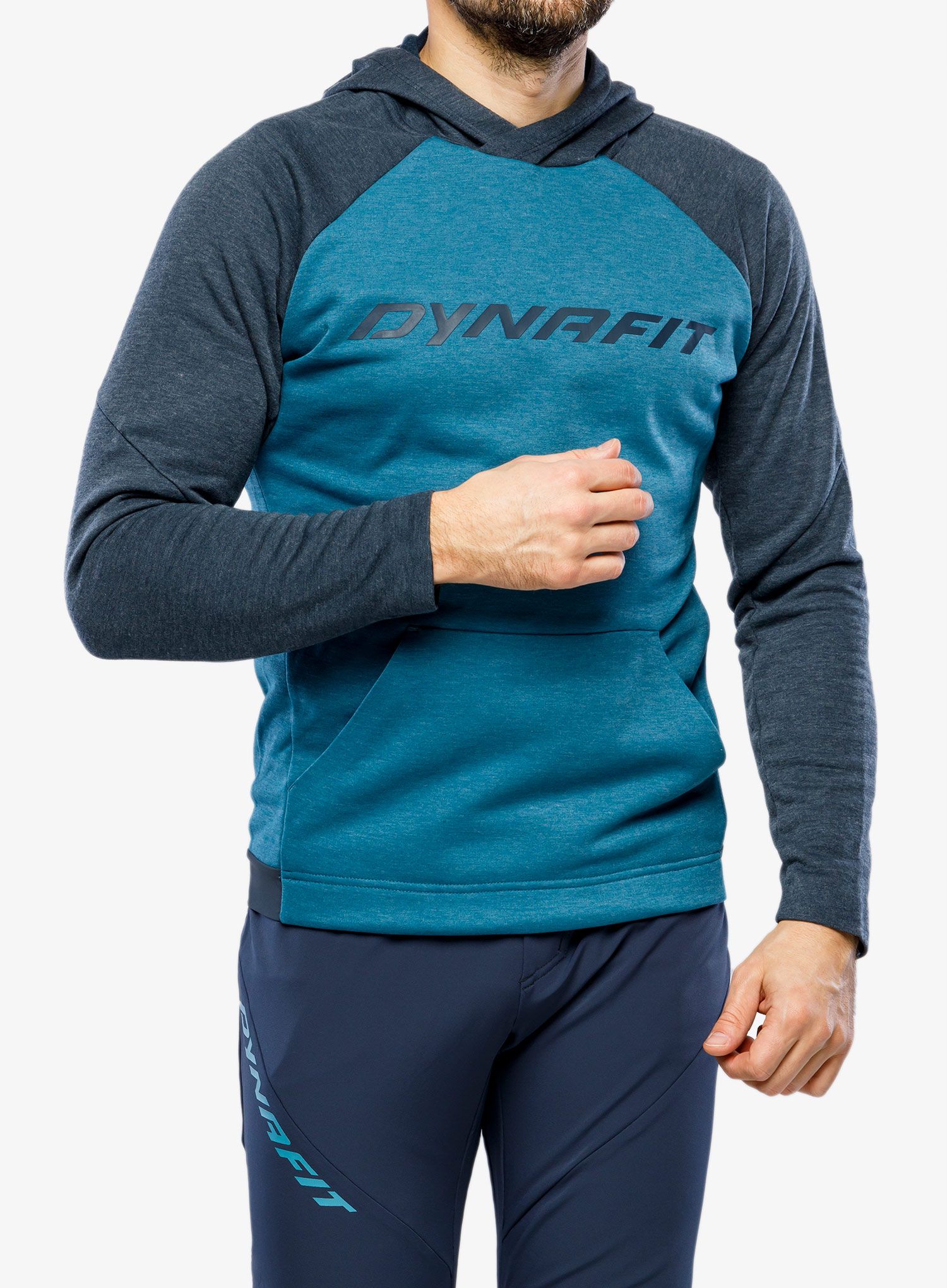 Jopica s kapuco Dynafit 24/7 Polartec Hoody - mallard blue