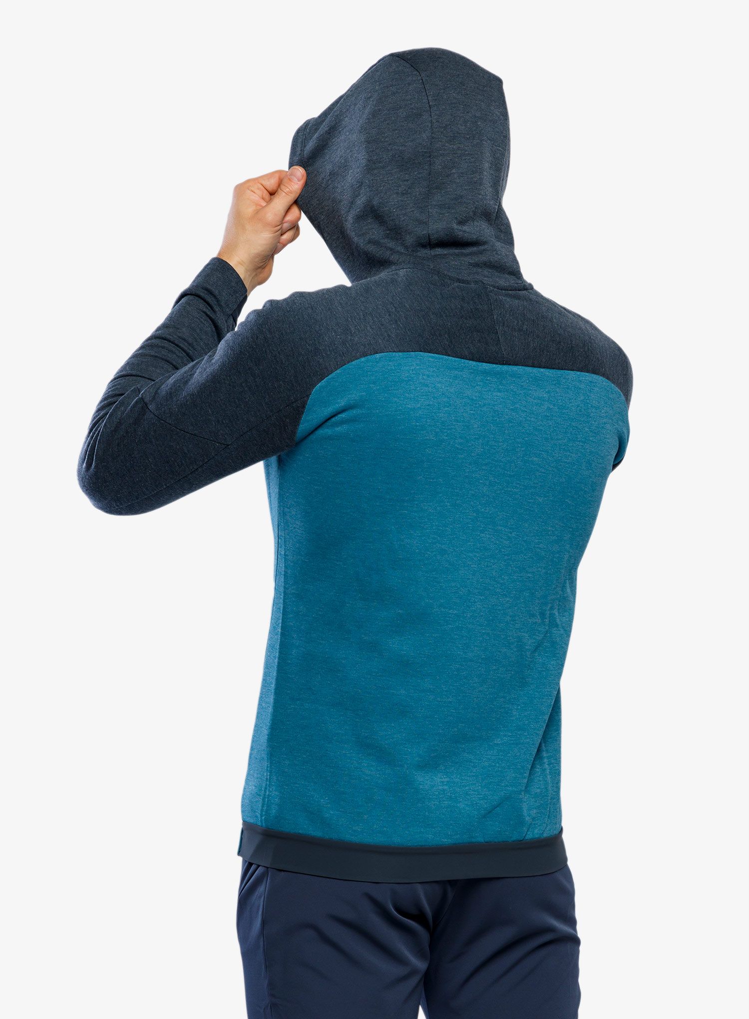Jopica s kapuco Dynafit 24/7 Polartec Hoody - mallard blue