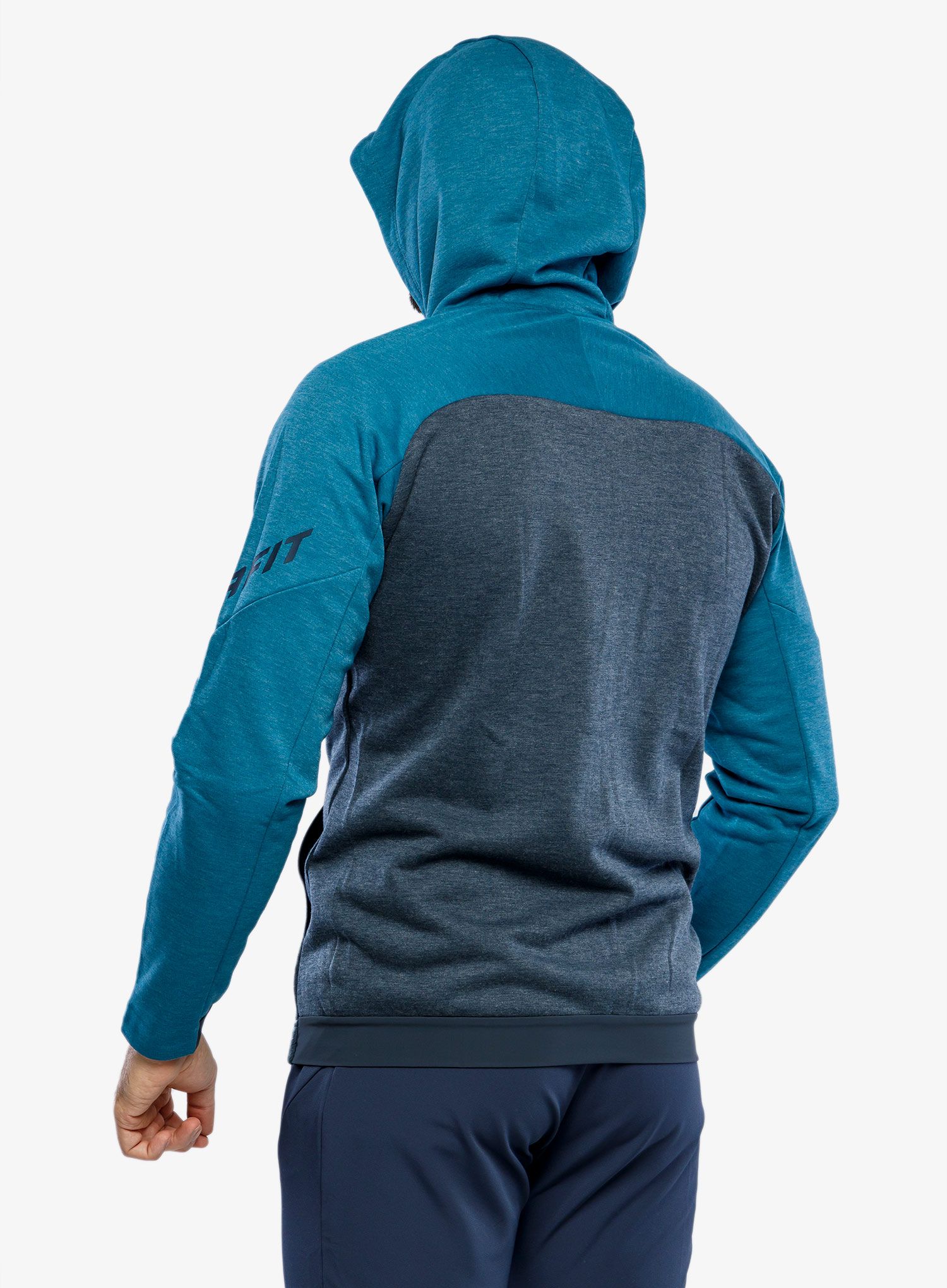Flis Dynafit 24/7 Polartec Zip Hoody - mallard blue