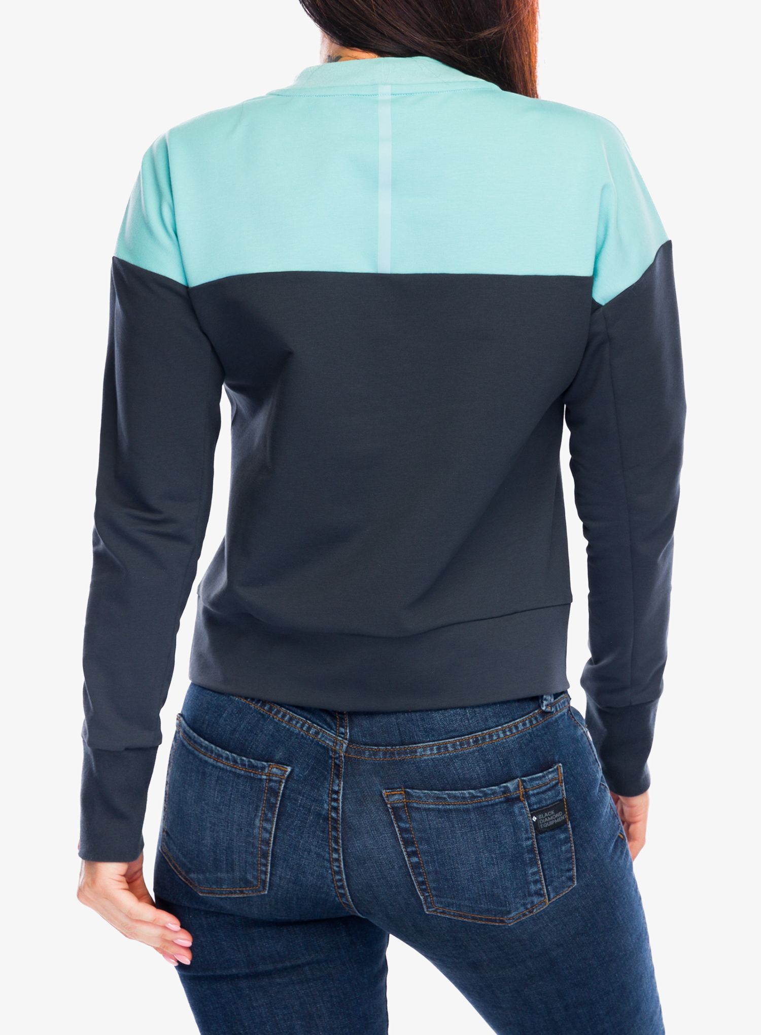 Ženska jopica brez kapuce Dynafit 24/7 Pullover  - blueberry marine blue